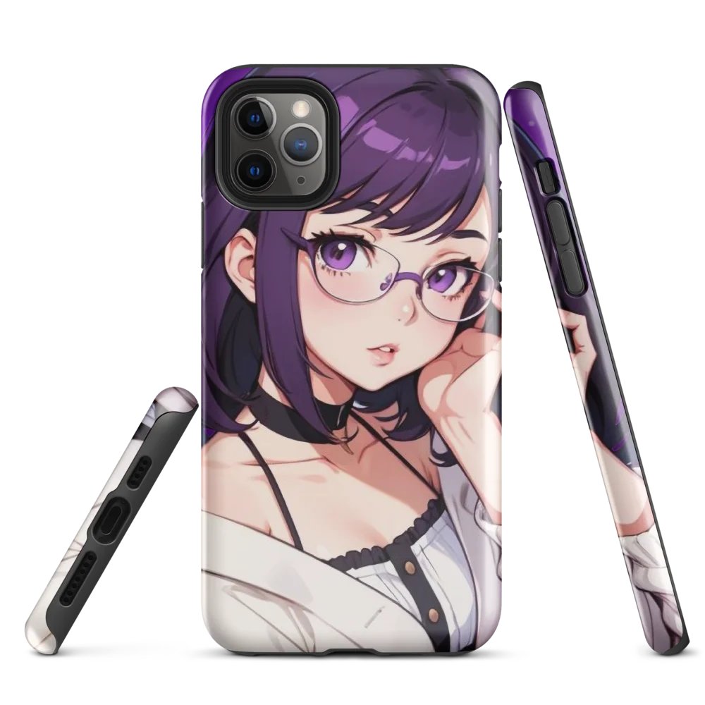 (PURPLE WAIFU) K Case for iPhone product image (1)