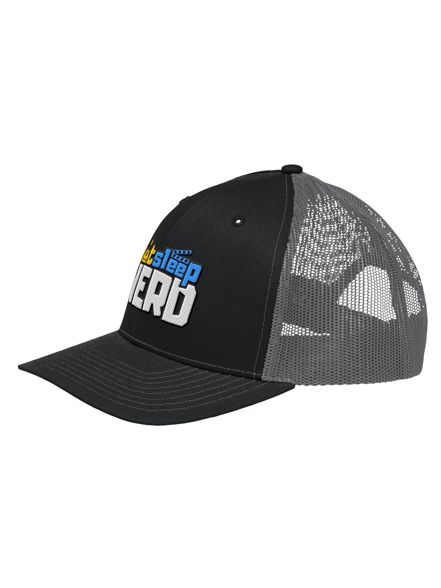 Eat Sleep Nerd Logo trucker hat product image (3)