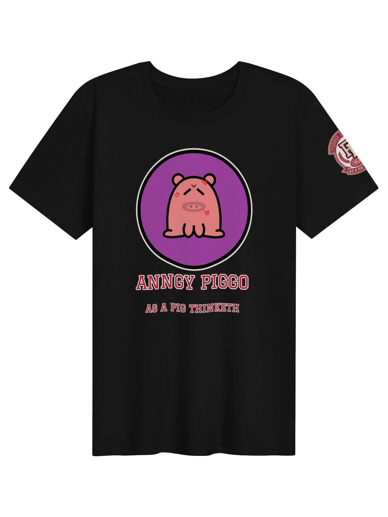 Anngy Piggo Tee | As a Pig Thinketh product image (1)