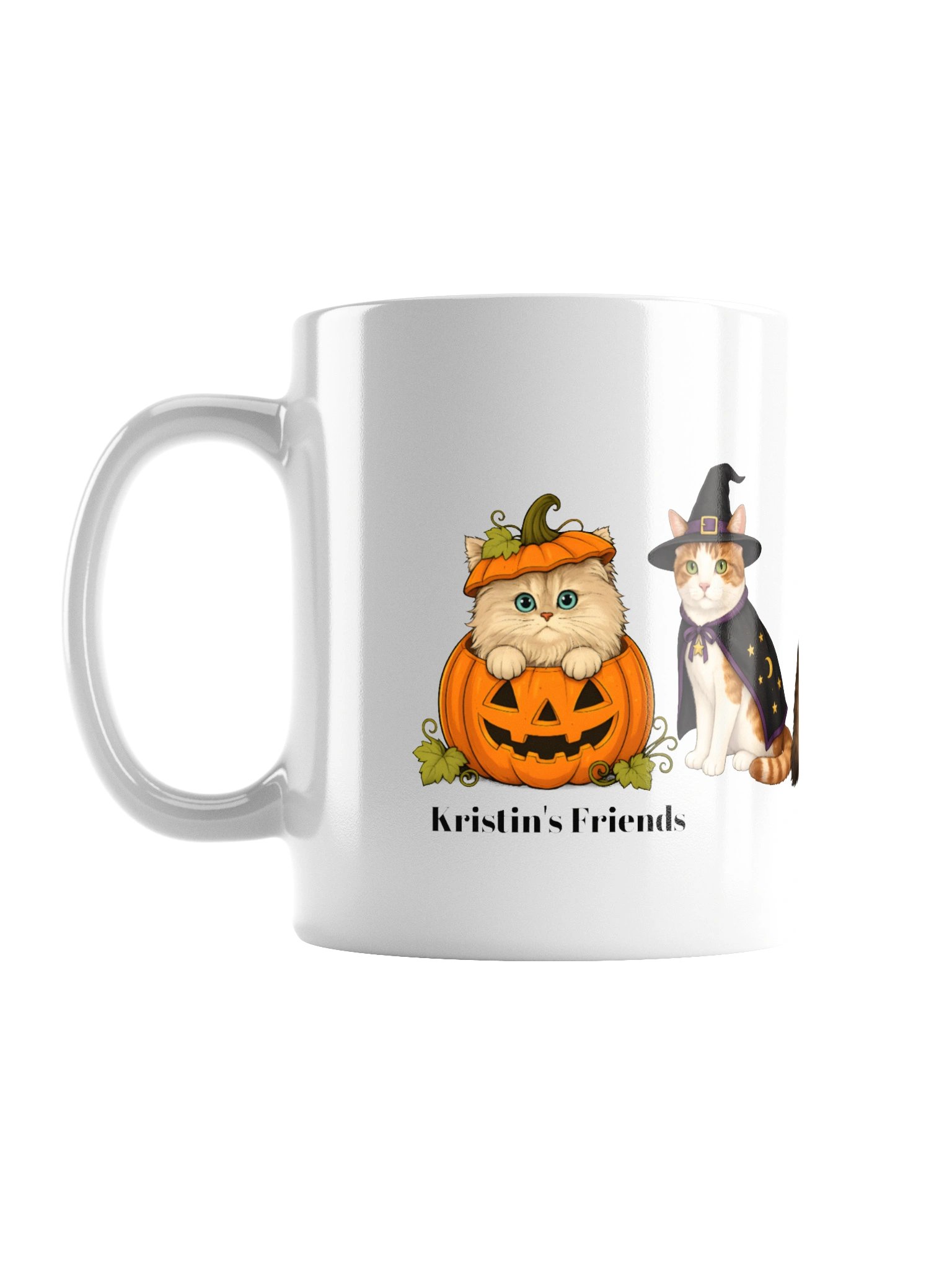 Kristin's Friends Halloween Cats Coffee Mug product image (1)