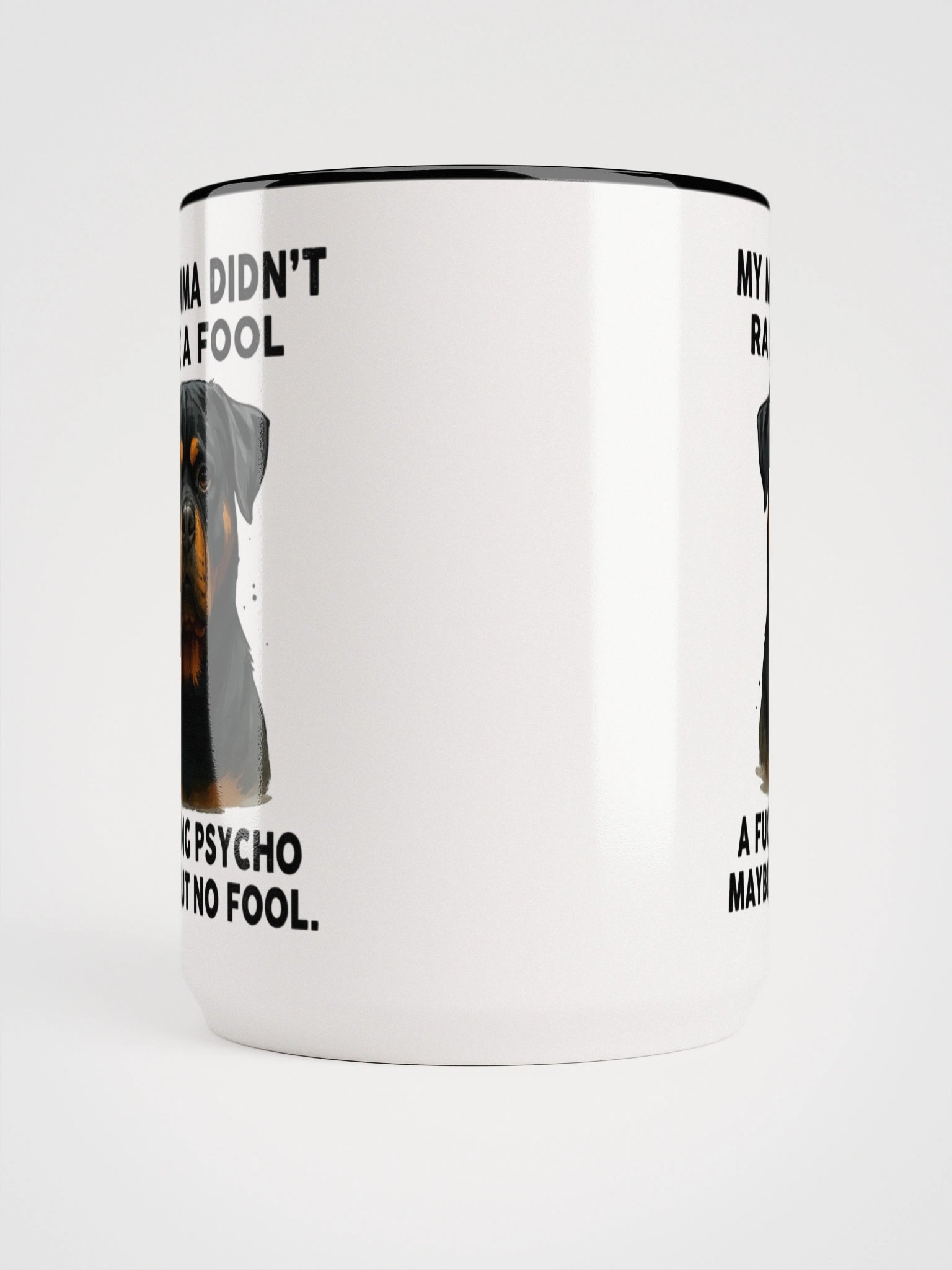 Psycho Rottweiler Ceramic Mug product image (17)