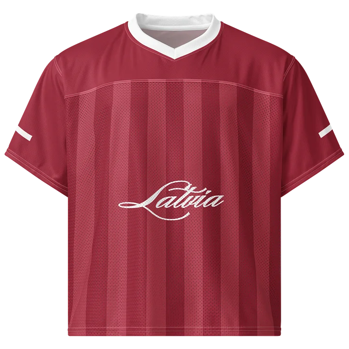 Latvia Boxy Sports Tee product image (1)