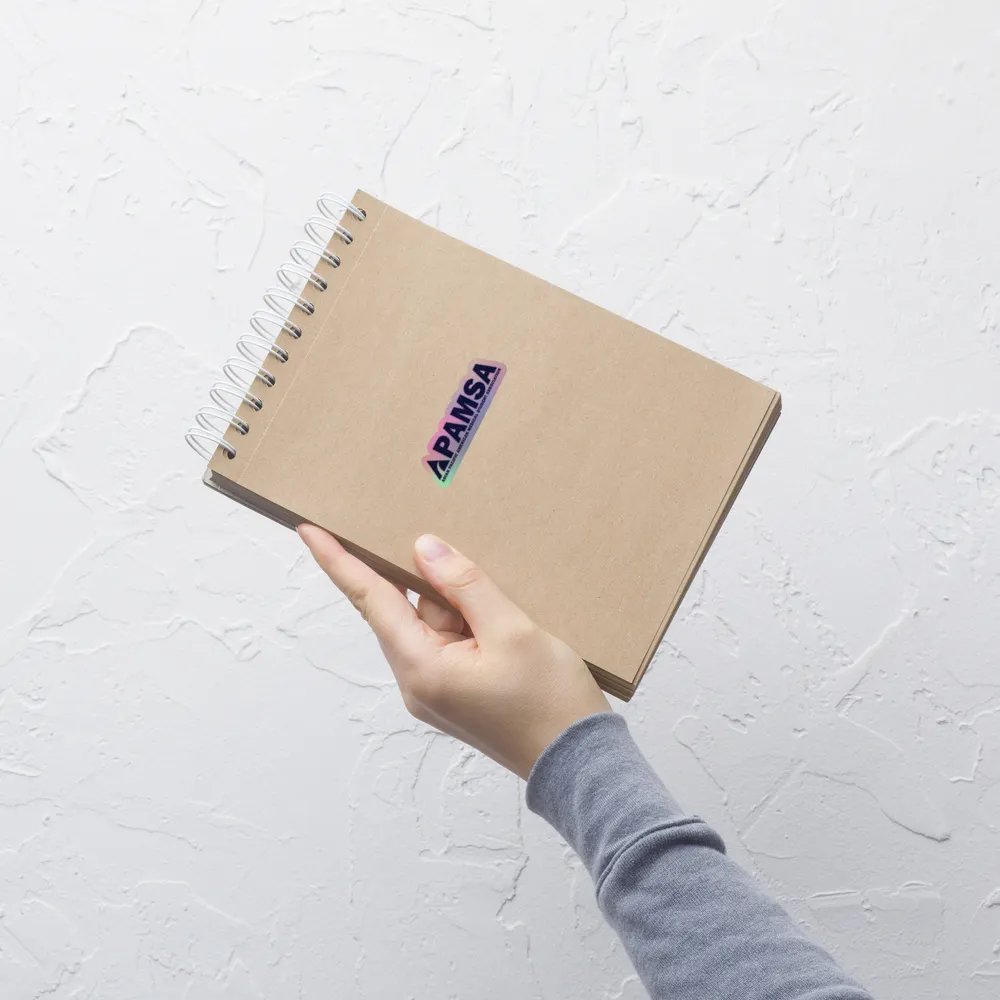 Holographic Long Logo Sticker product image (9)