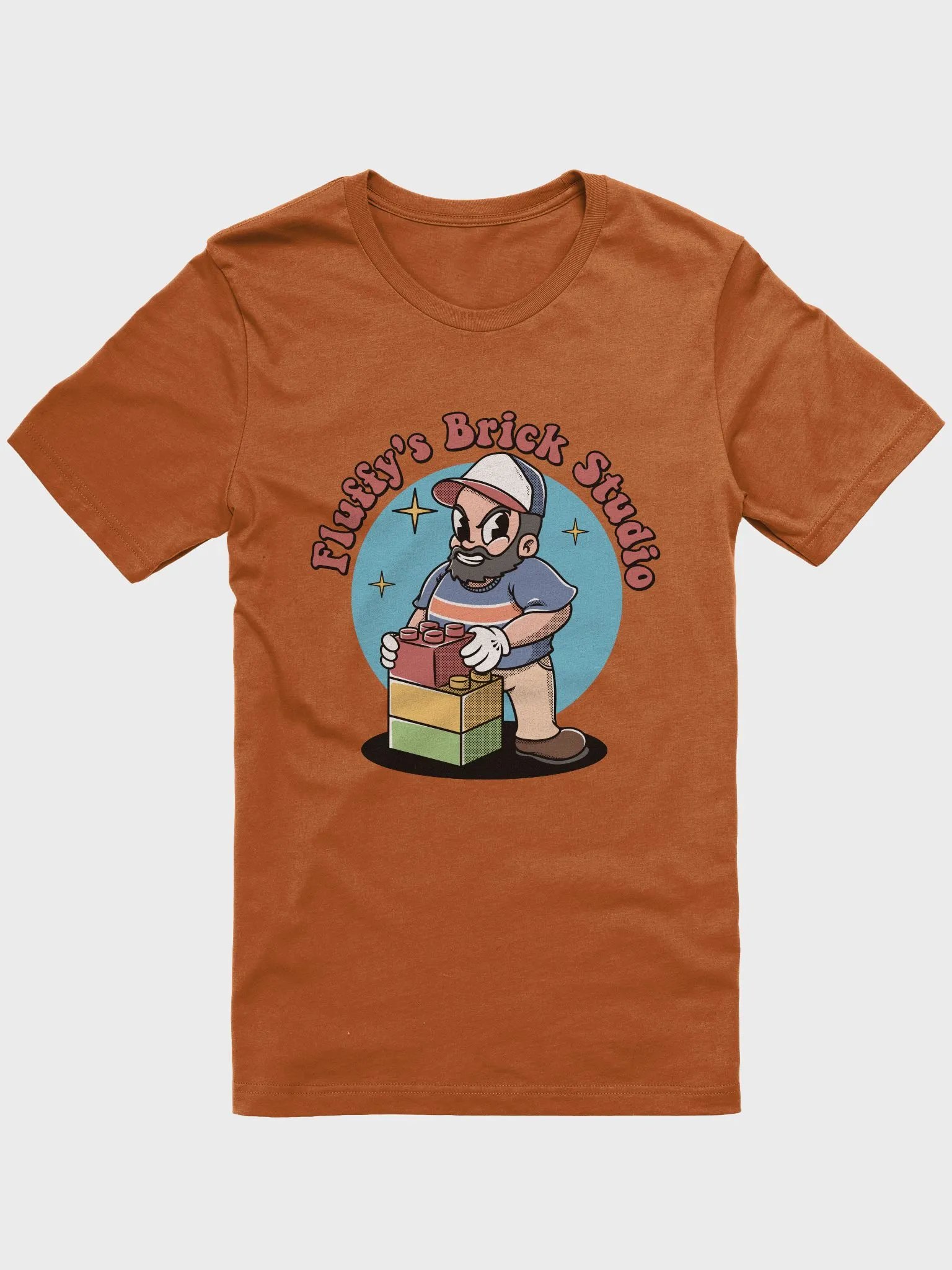 Fluffy's Brick Studio T-Shirt WB product image (1)