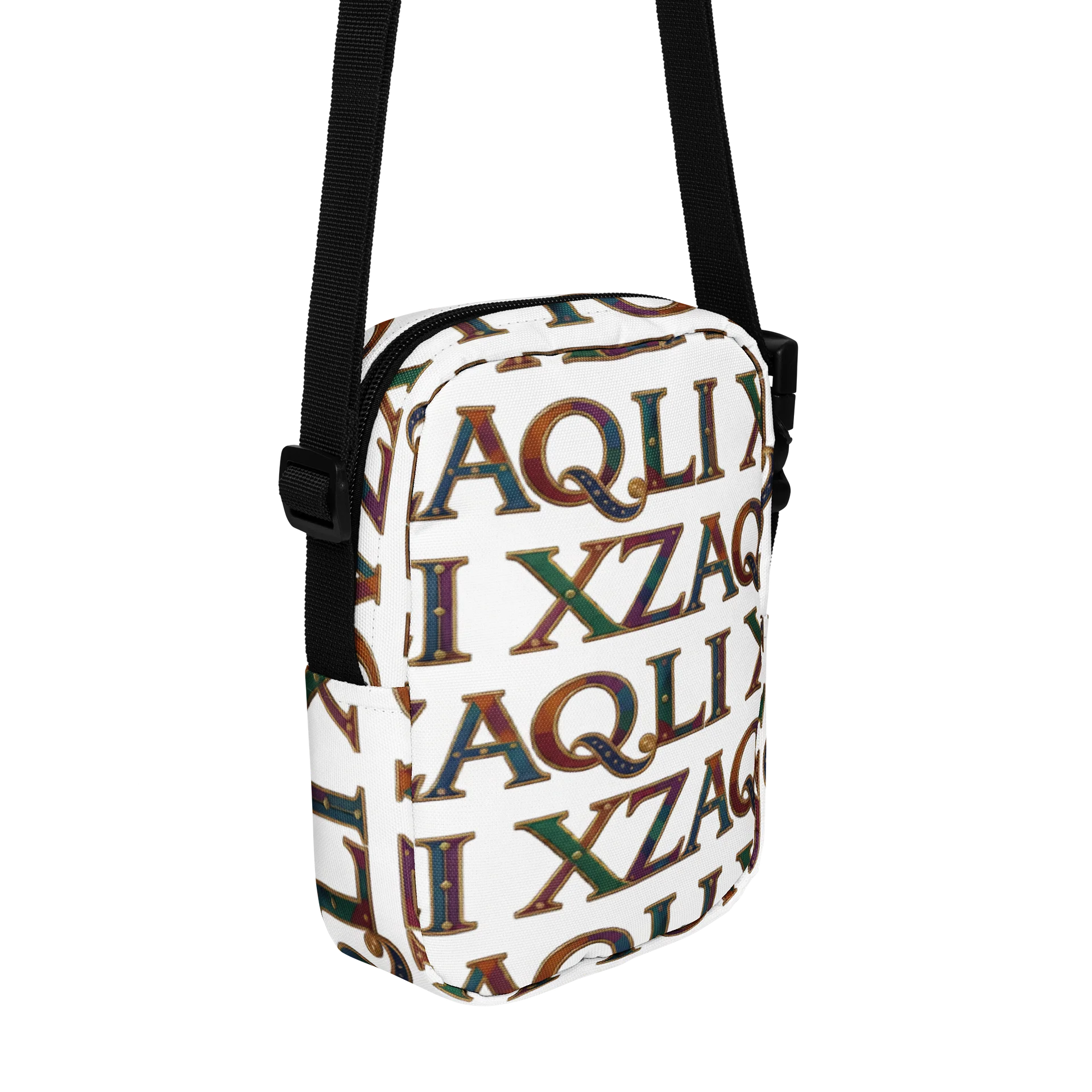 XZAQLI Ivory Monogram Utility Crossbody Bag product image (6)