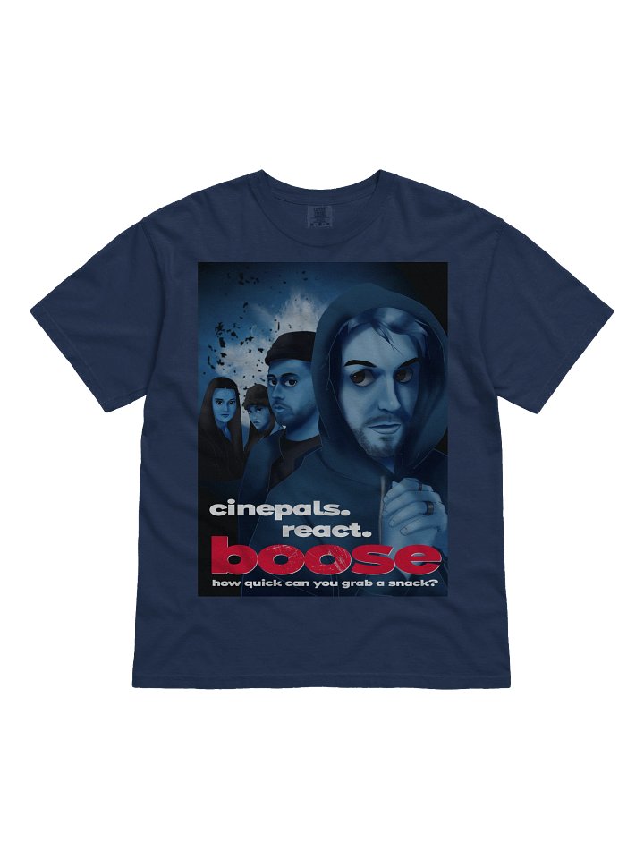 CinePals: "BOOSE" Edition Tee in Navy Blue product image (1)