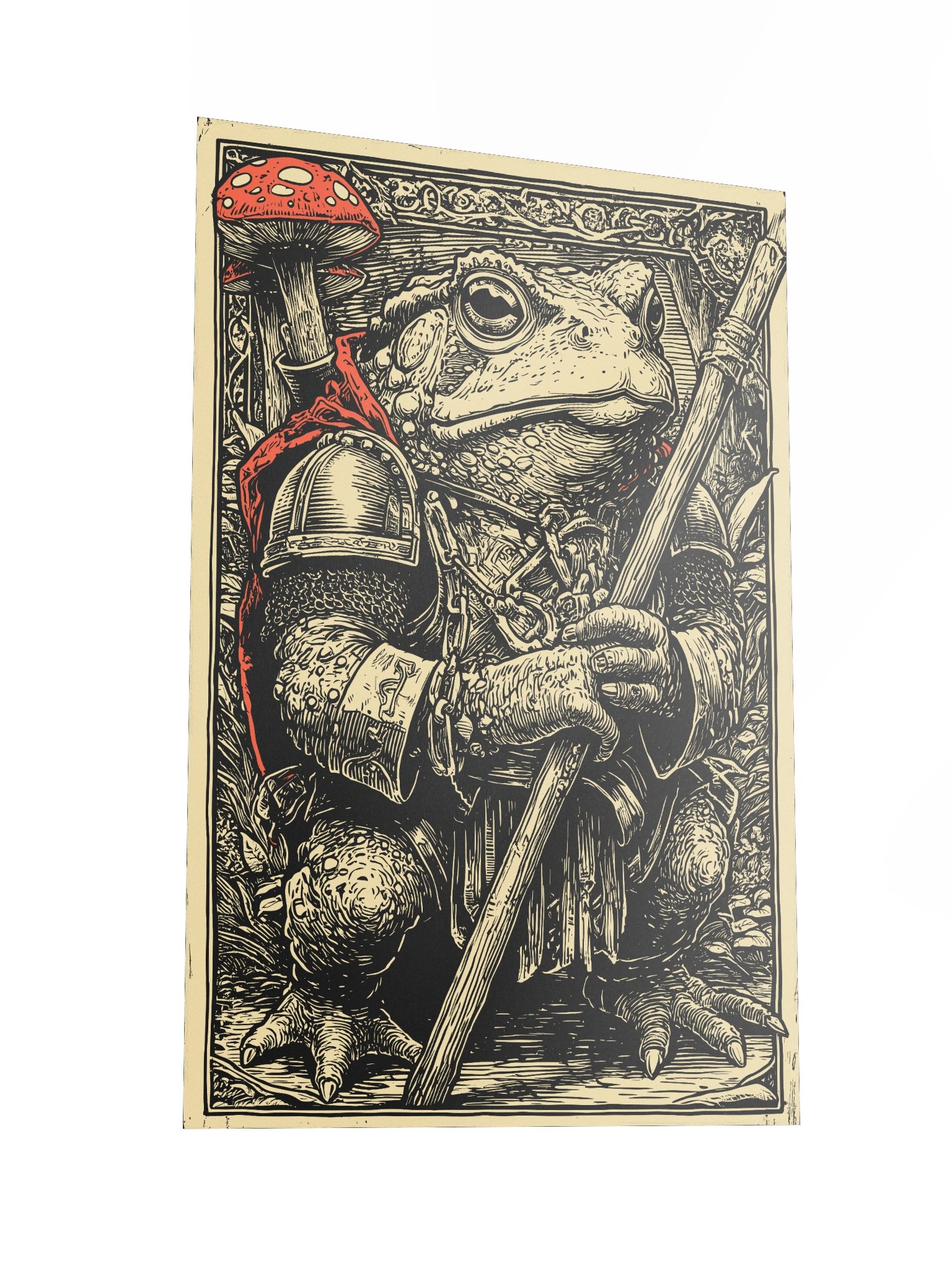 Toad Squire – Knighted Creatures Poster product image (3)