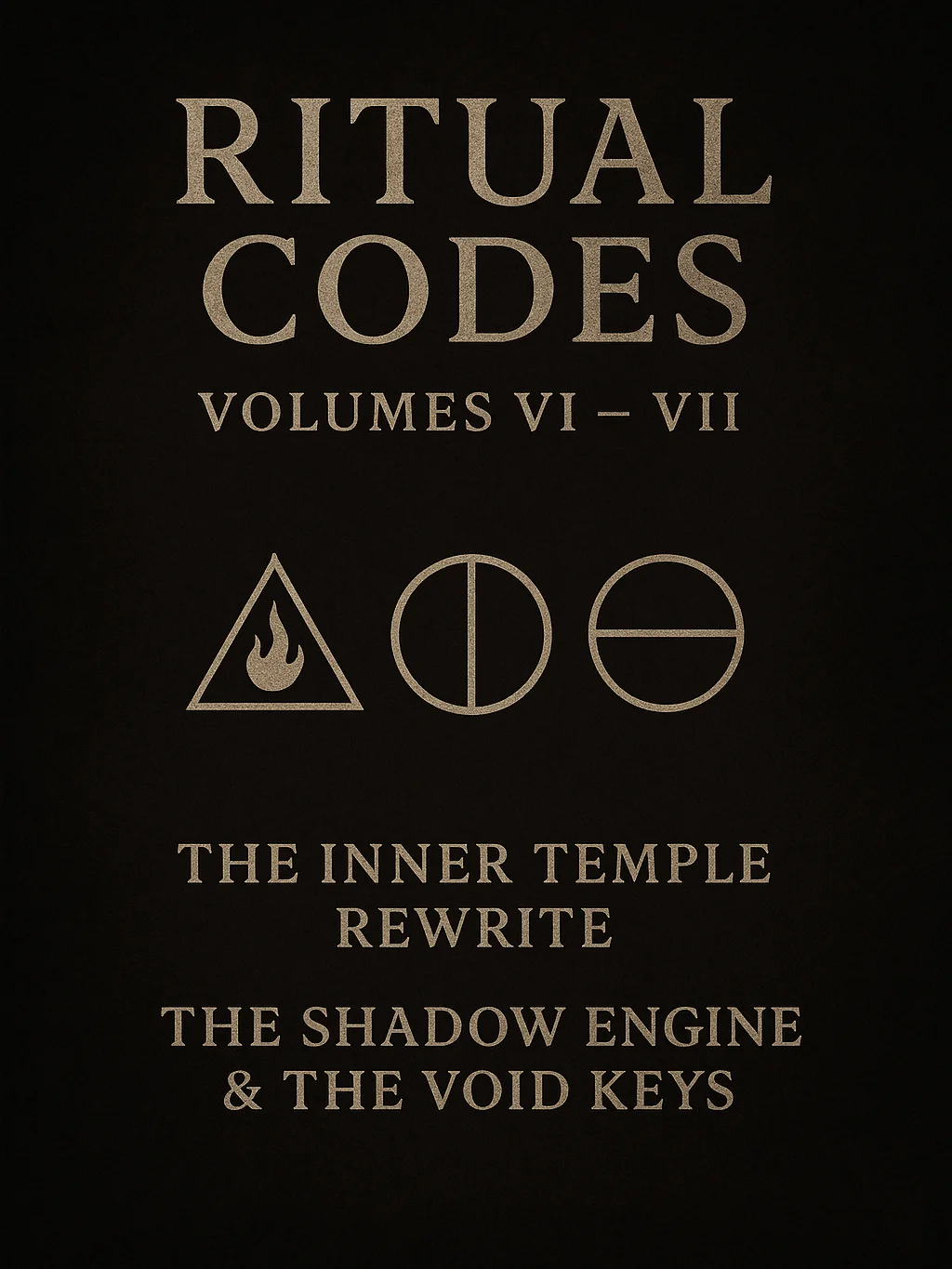 🔥The Inner Temple Rewrite & The Shadow Engine / Void Keys (Vault Exclusive Codes 051–070) product image (1)