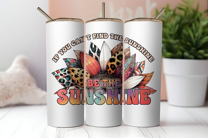 Colorful Leaves: Be the Sunshine Tumbler product image (2)