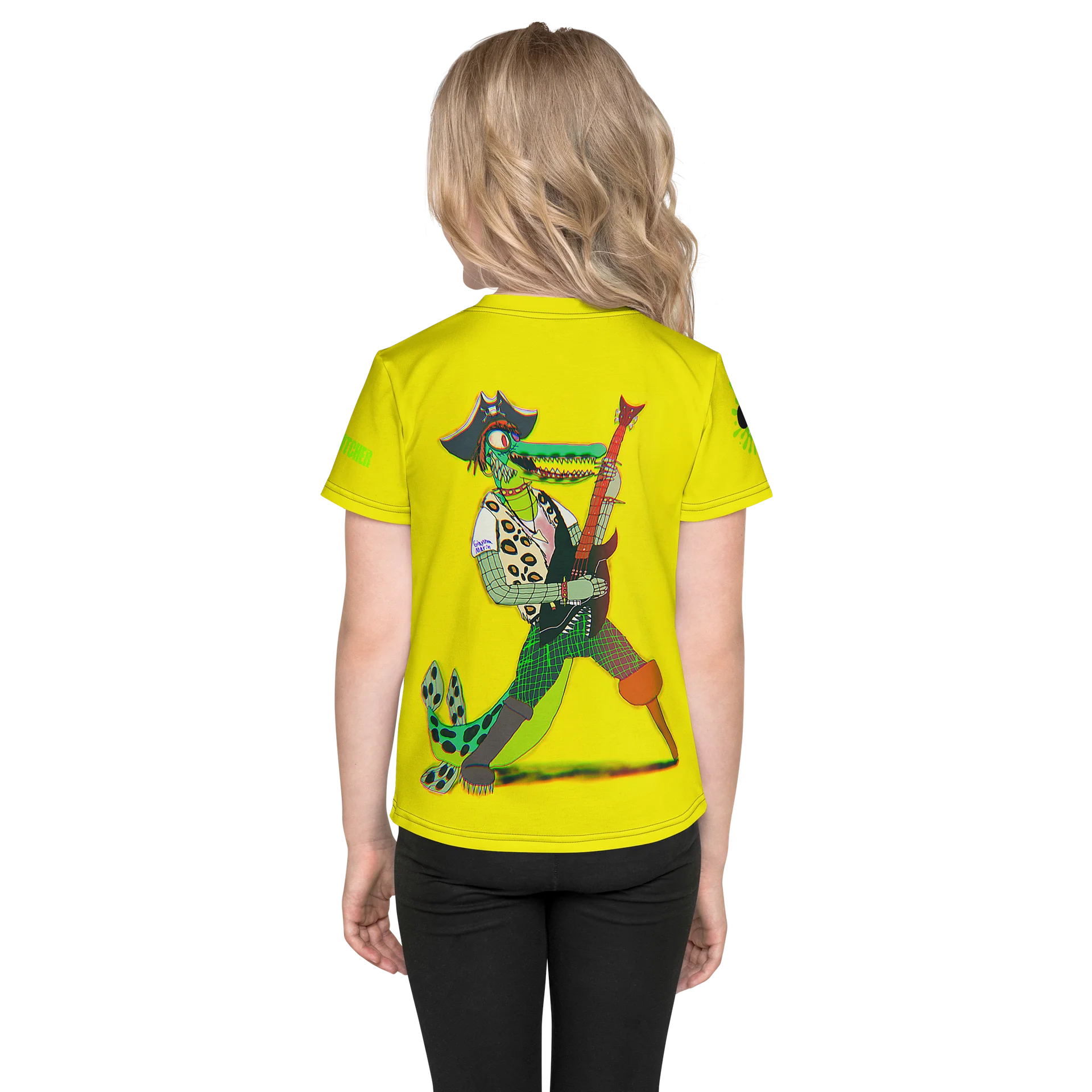 Pirate Long-Nose Gar Captain Butcher Rockstar Kids Tees product image (2)