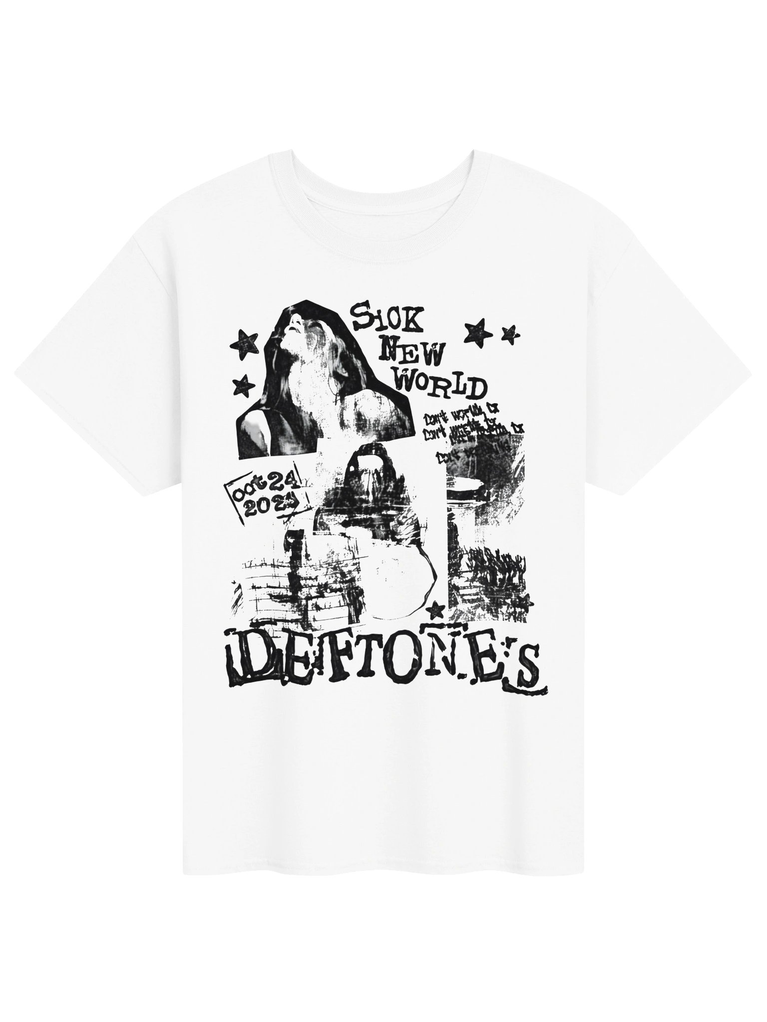 Deftones Sick New World Texas 2026 Merch Tshirt product image (1)