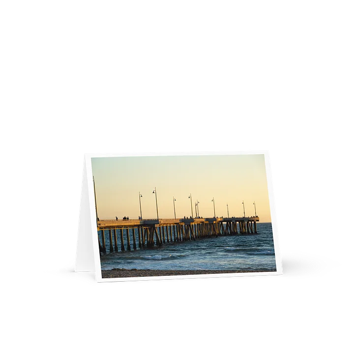 Venice Beach Pier - Greeting Card product image (1)