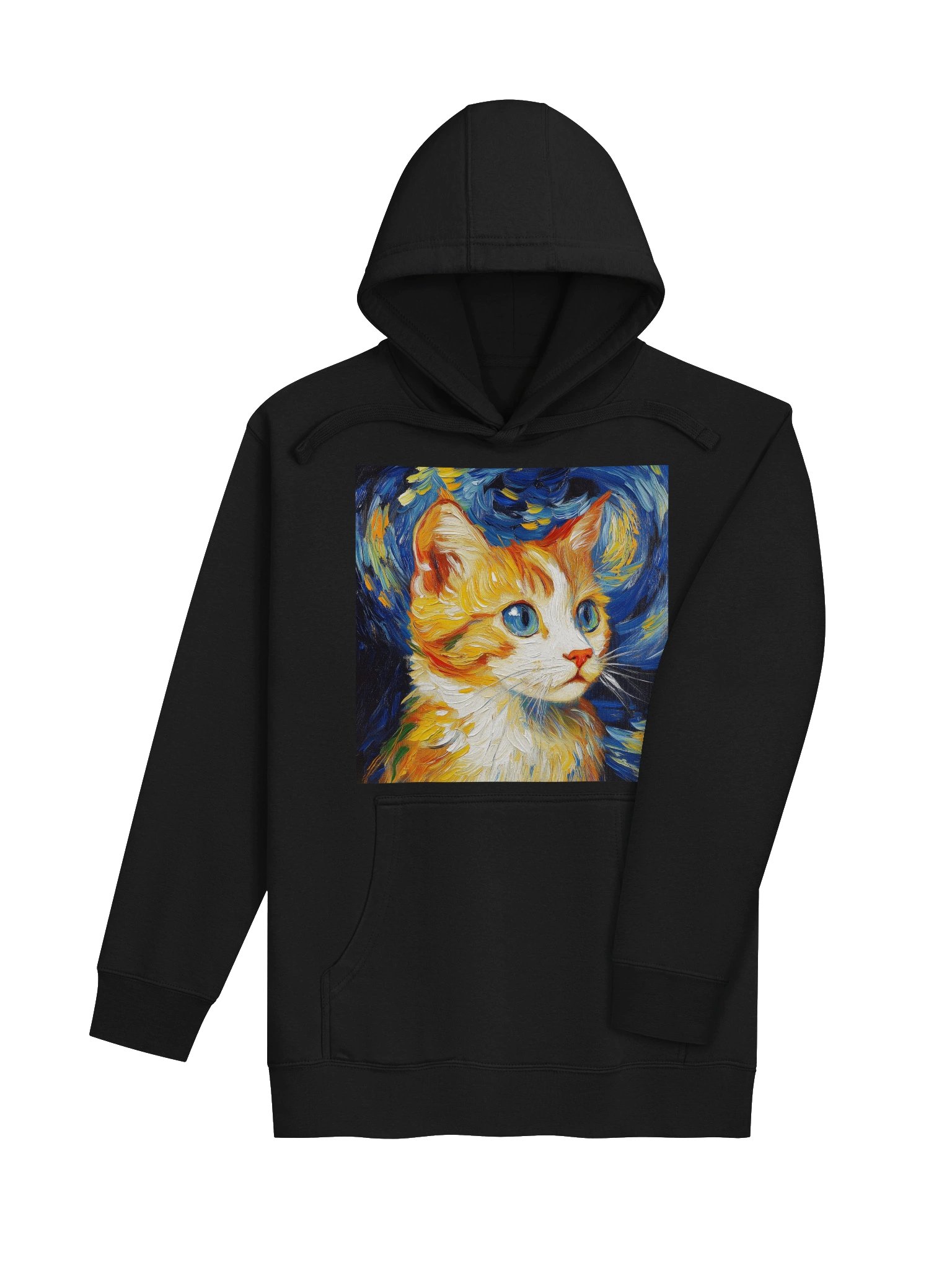 Starry Night Cat Hoodie product image (34)