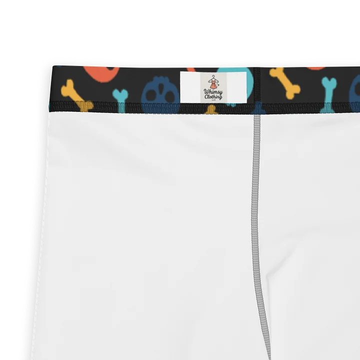 Colorful Skulls and Cross Bones Men's Leggings product image (2)