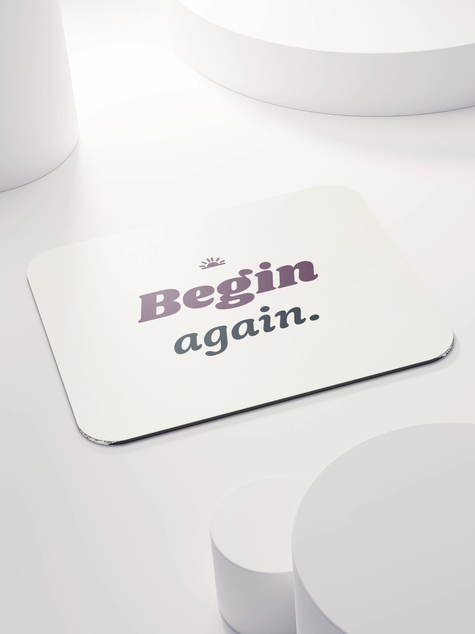 Begin Again Mouse Pad product image (4)