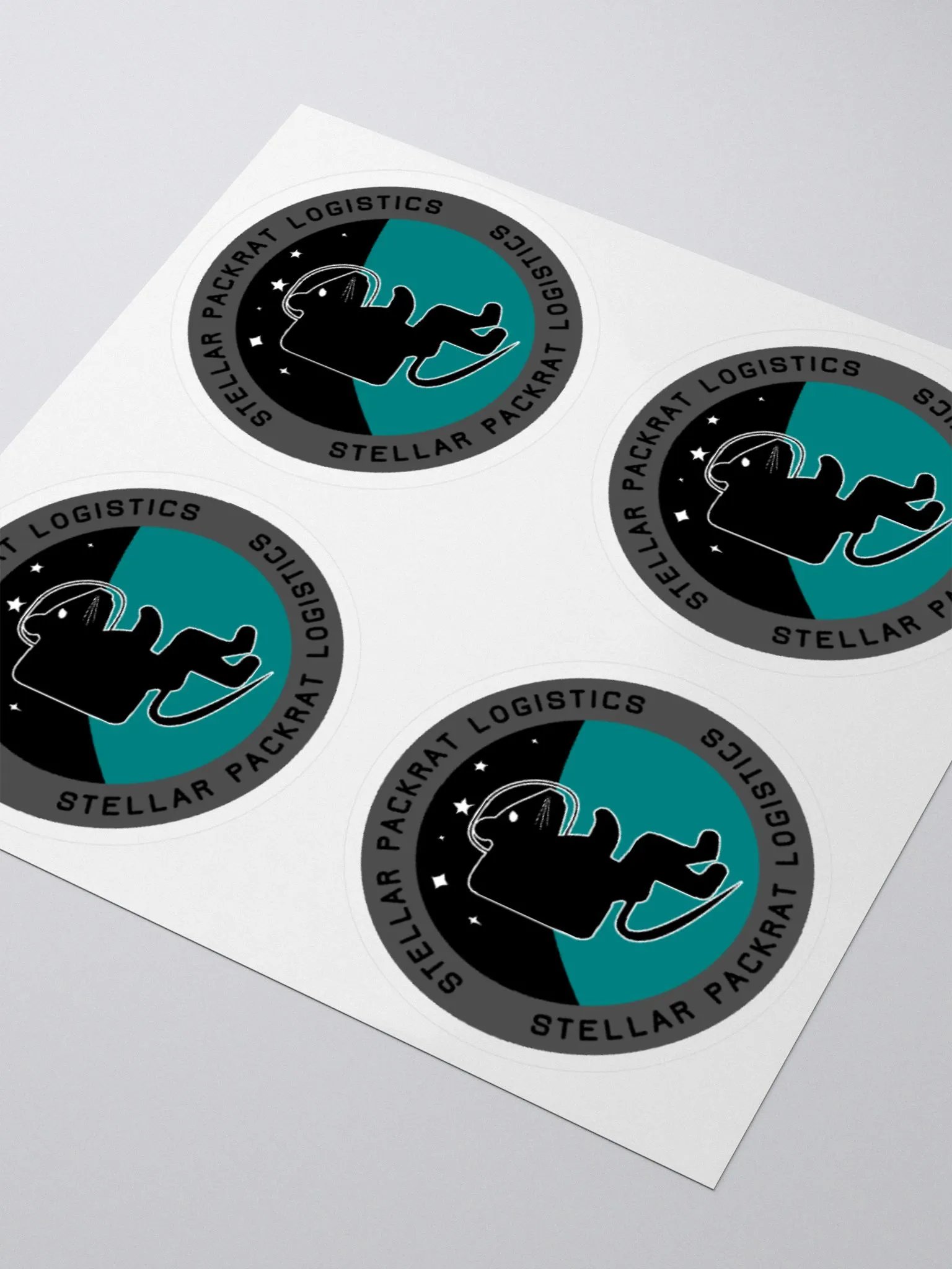 Stellar Packrat Logistics x 4 stickers product image (9)