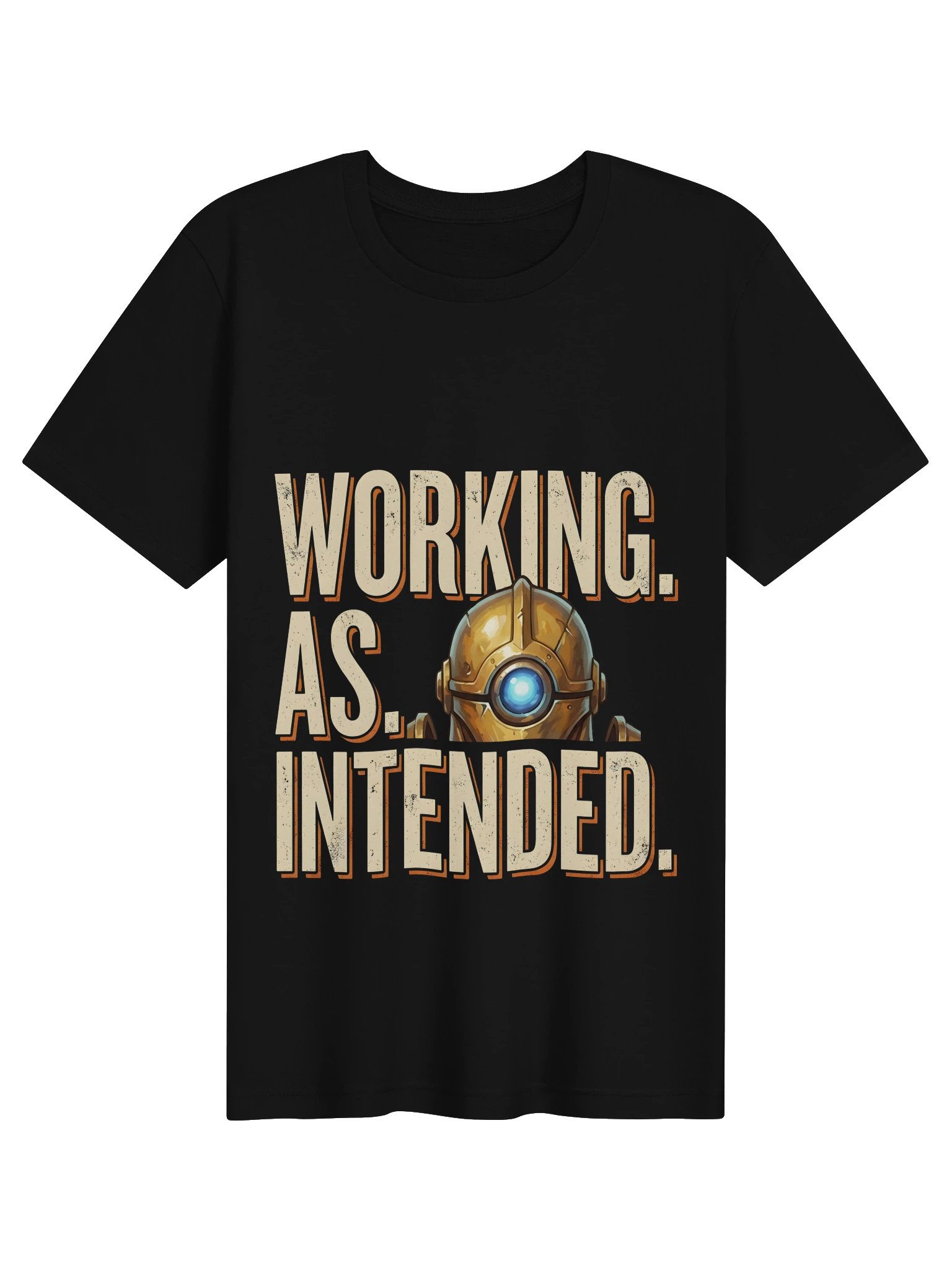 Working As Intended Tee – Bold Type product image (1)