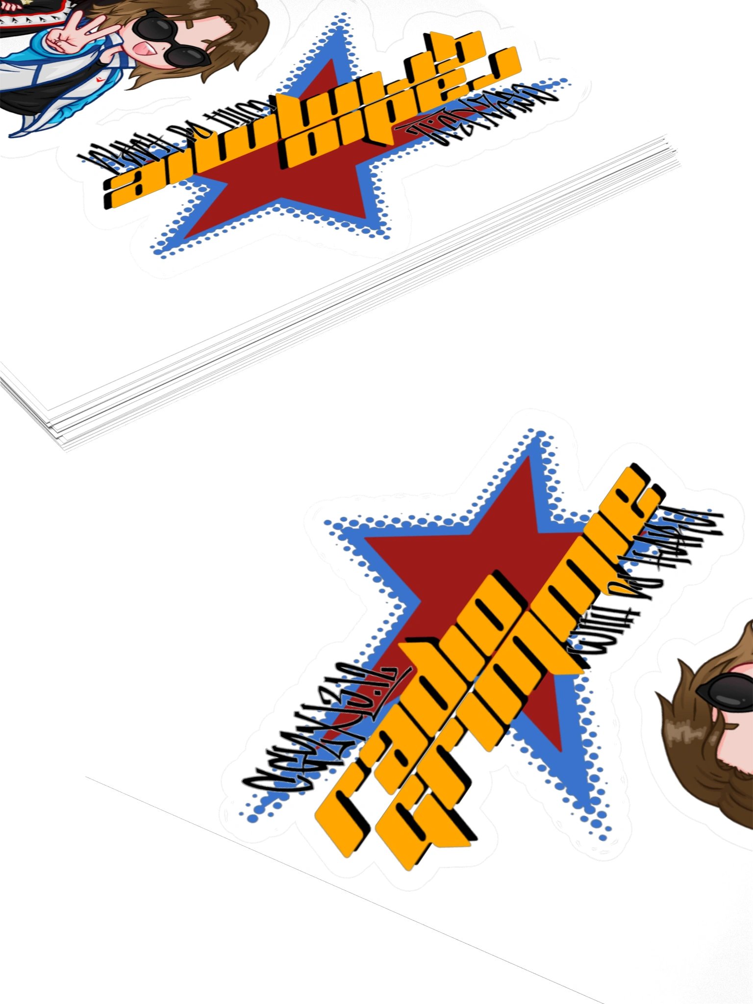 Radio Grimmie Sticker Sheet product image (4)