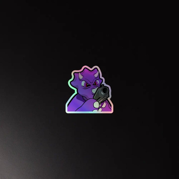 Vella Pew Holo Sticker product image (4)