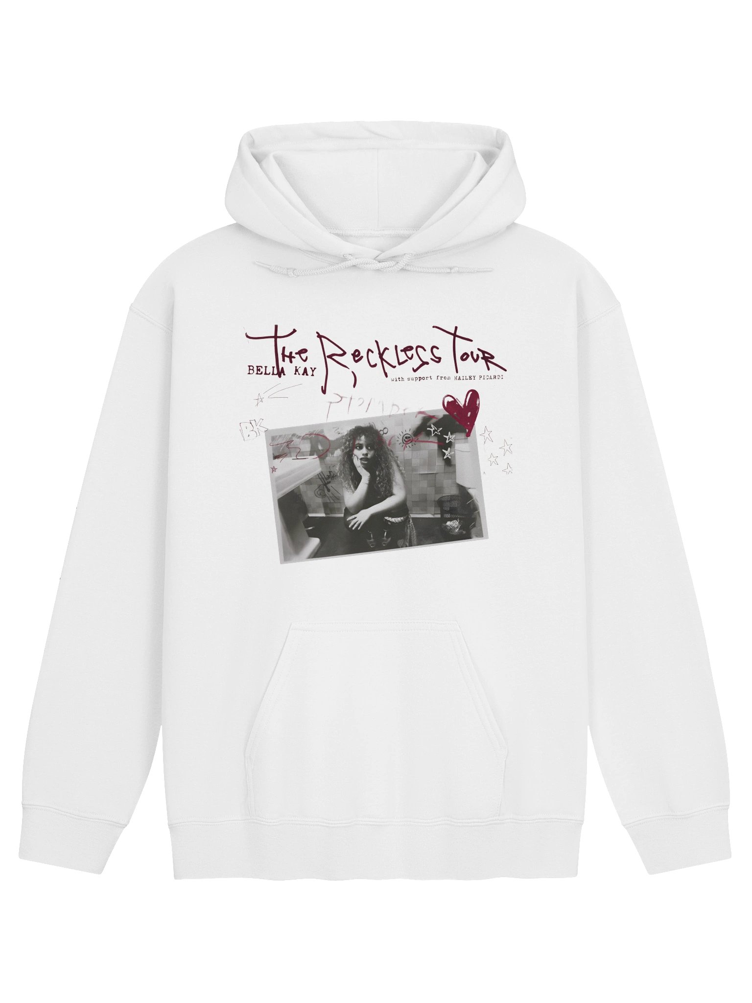 Bella Kay The Reckless Tour Merch Hoodie product image (2)