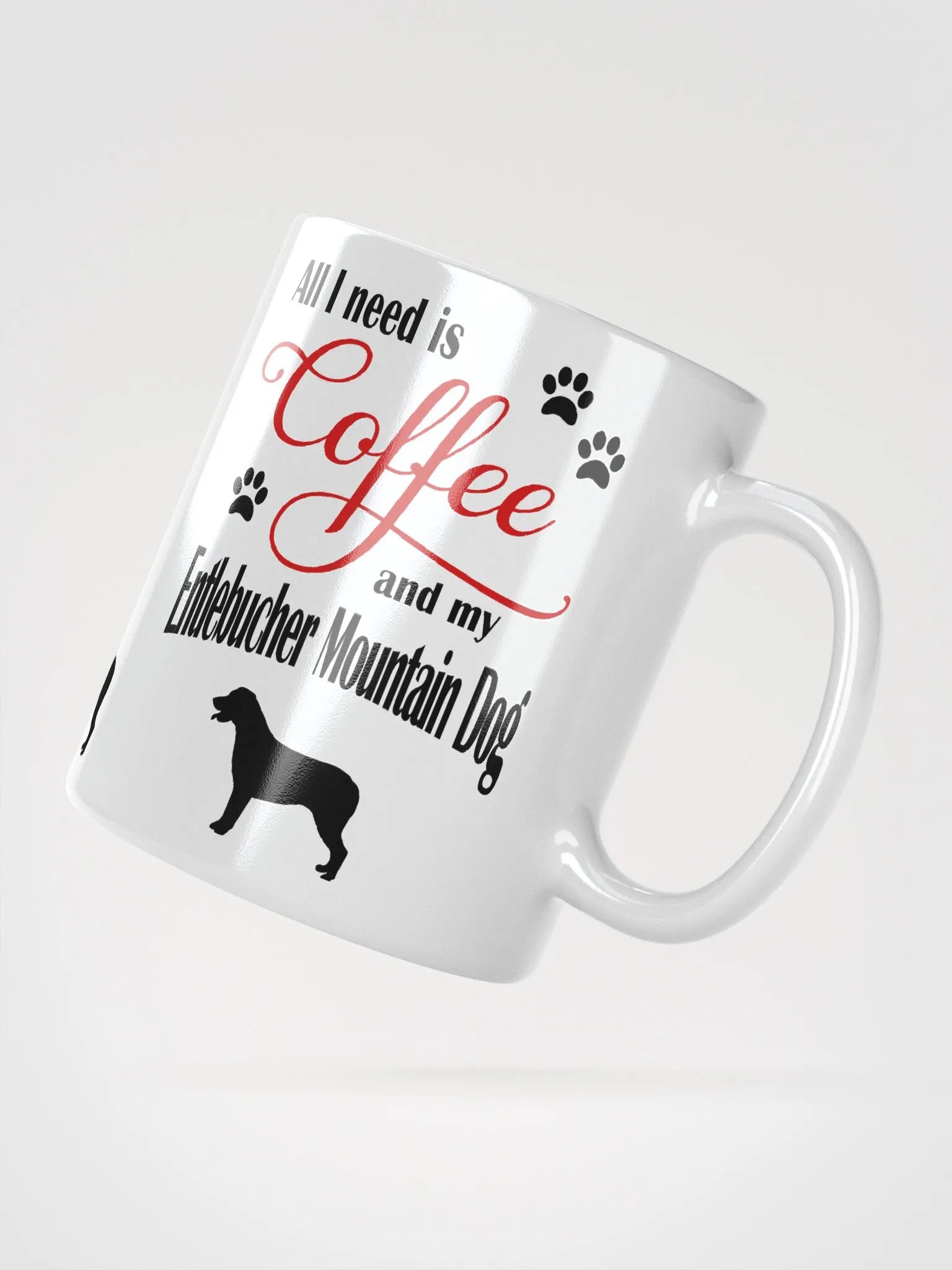 Coffee and my Entlebucher Mountain Dog Mug product image (2)