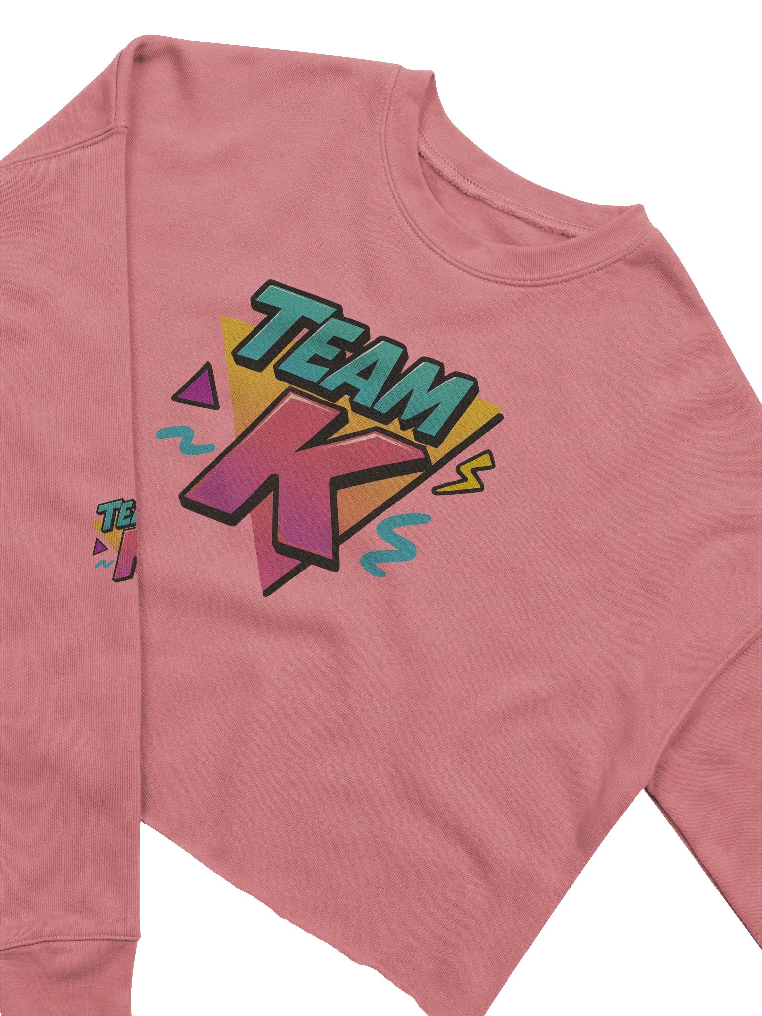 Team K 1990's Crop Sweatshirt product image (3)
