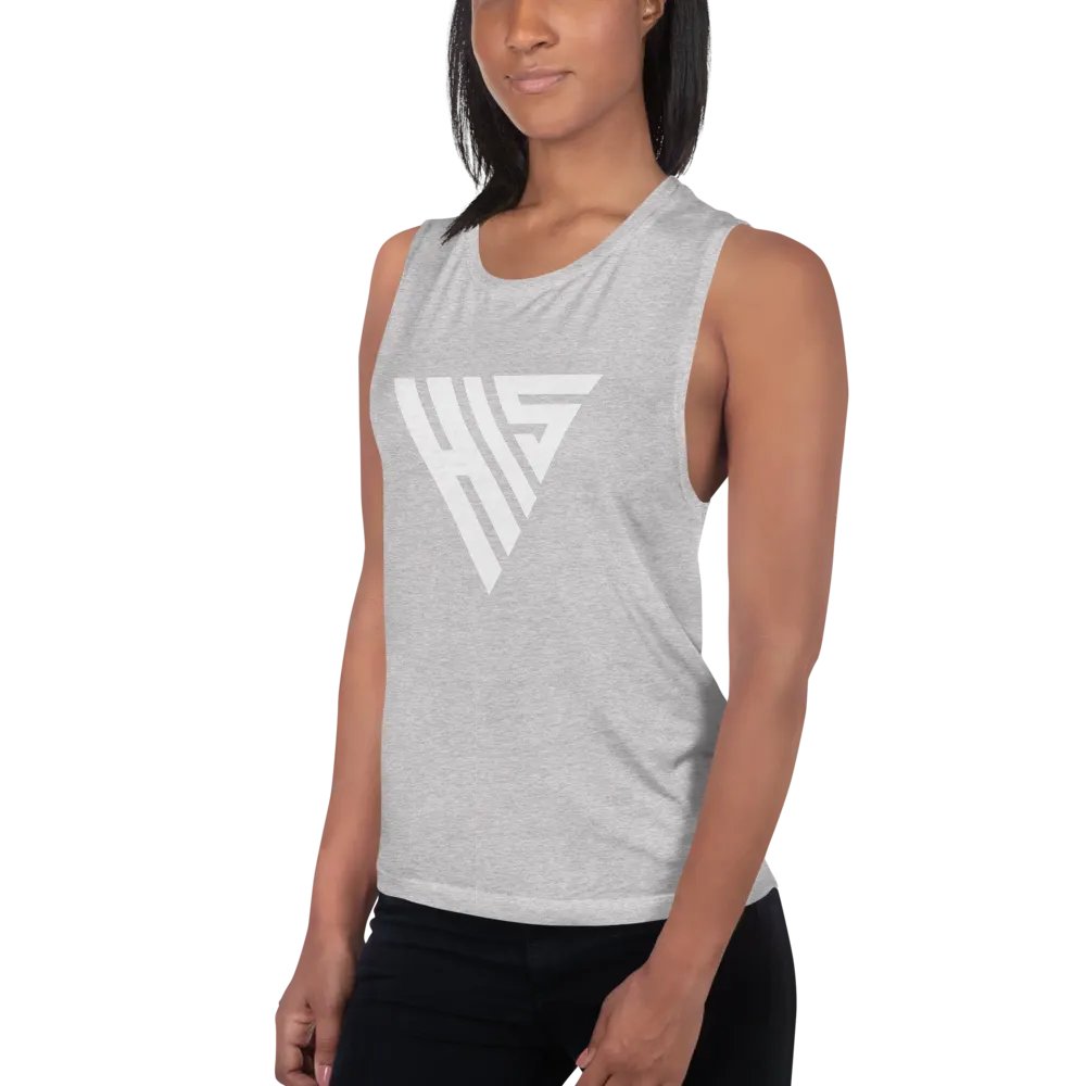 HEYIMSTEVE Emblem- Drapey Fit Muscle Tank product image (14)