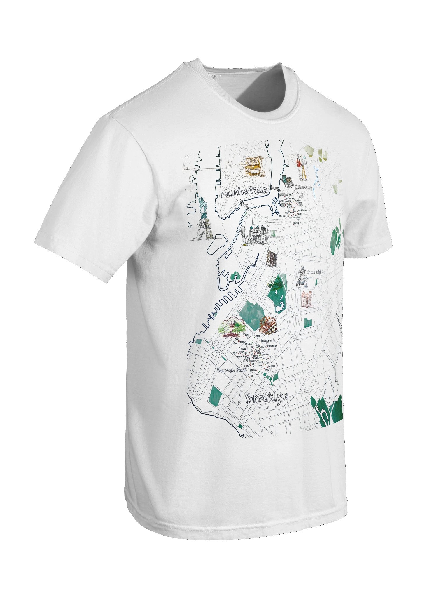 The Big Map Tee product image (4)