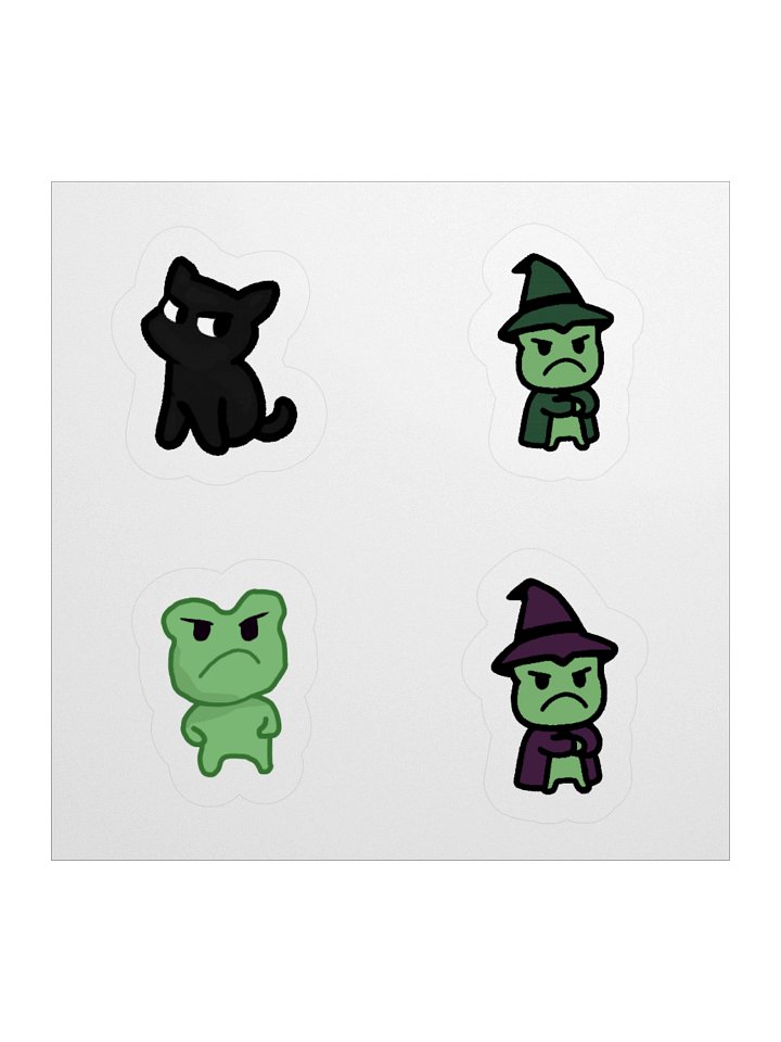 Witchy Phrog Sticker Set product image (2)
