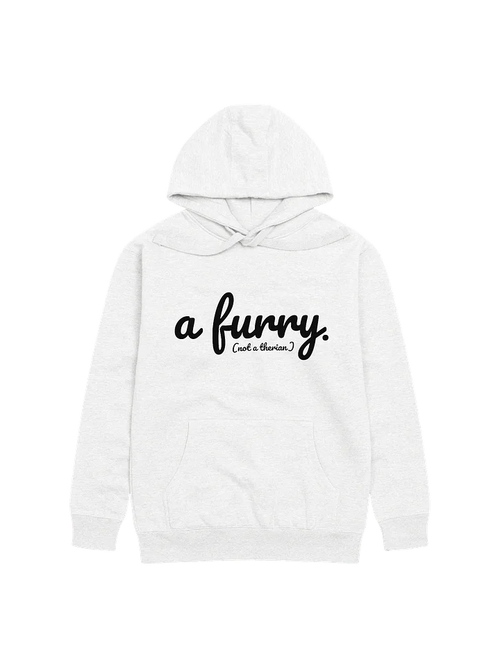 Clearly a furry hoodie (light edition) product image (1)