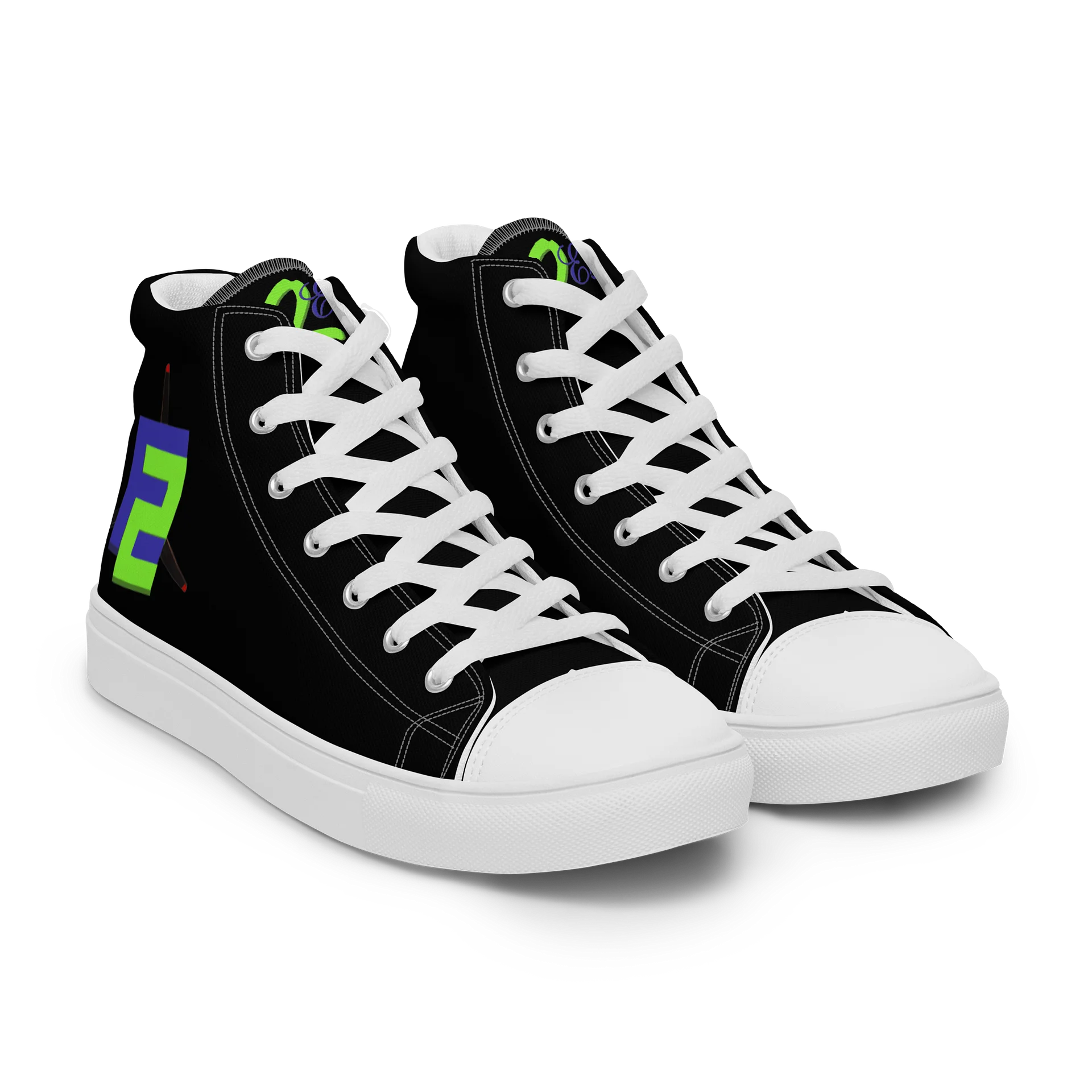 Black hi-tops product image (8)