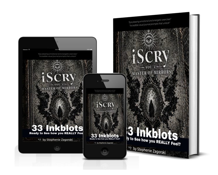 iScry vol. 2 MASTER OF MIRRORS | 33 inkblots | eBook/PDF product image (2)