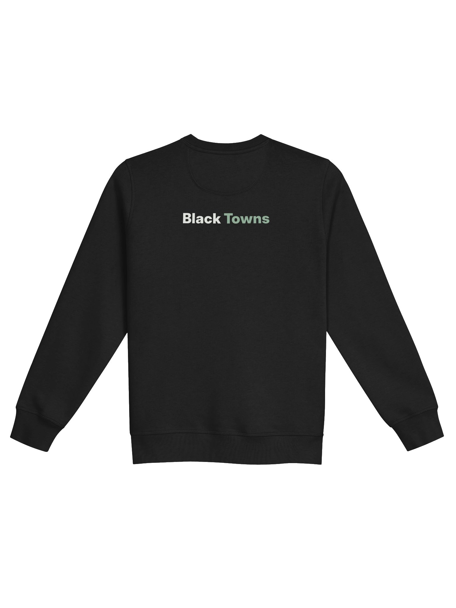Black sweatshirt - minimalist product image (2)