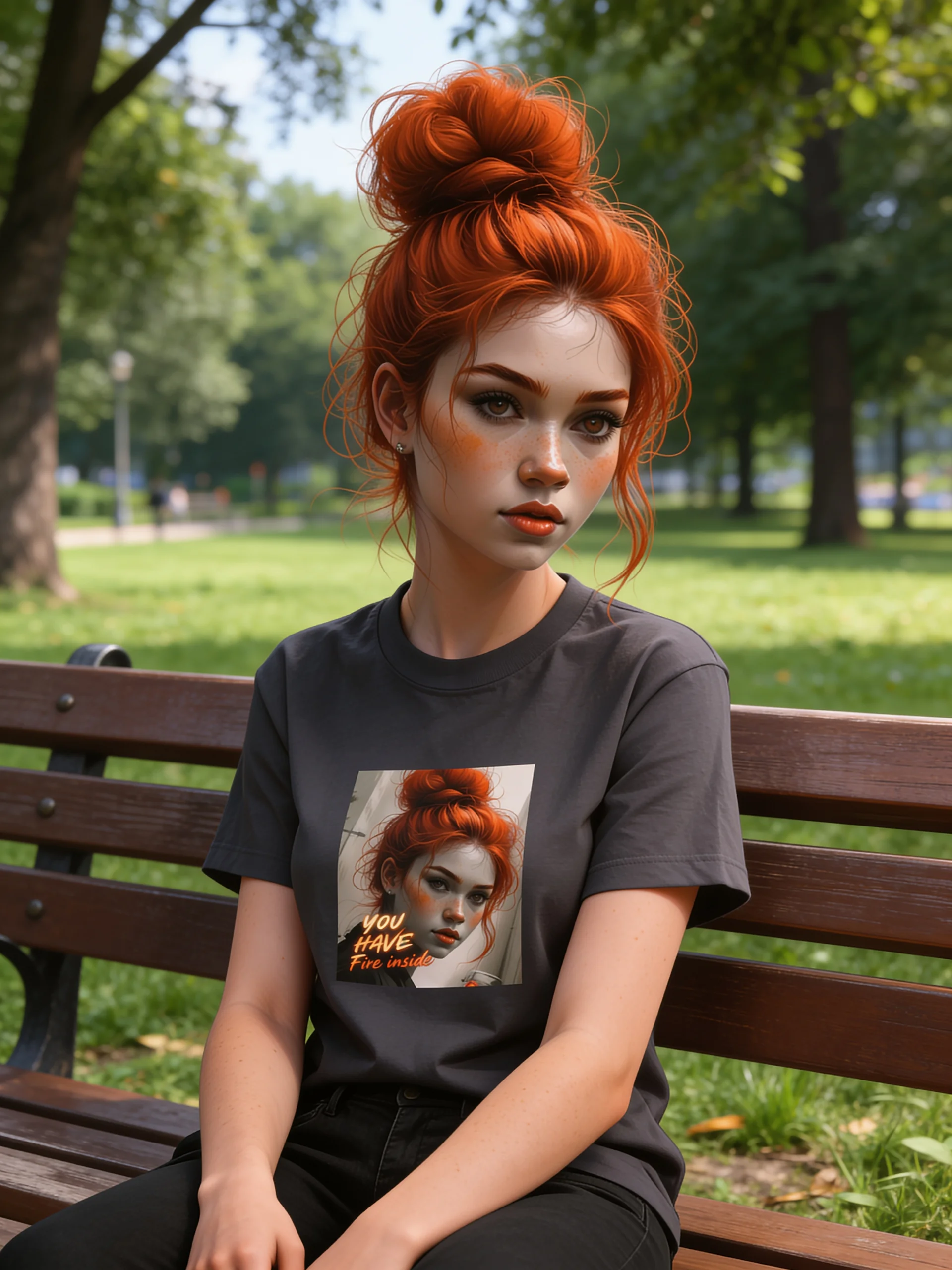 Mind Matter- You Have Fire Inside - Heavyweight T-Shirt product image (65)