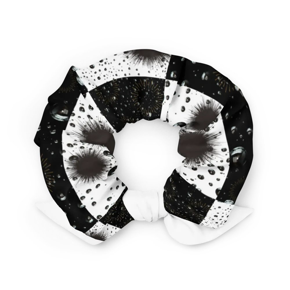 JoBeth Design Scrunchie- White & Black product image (3)