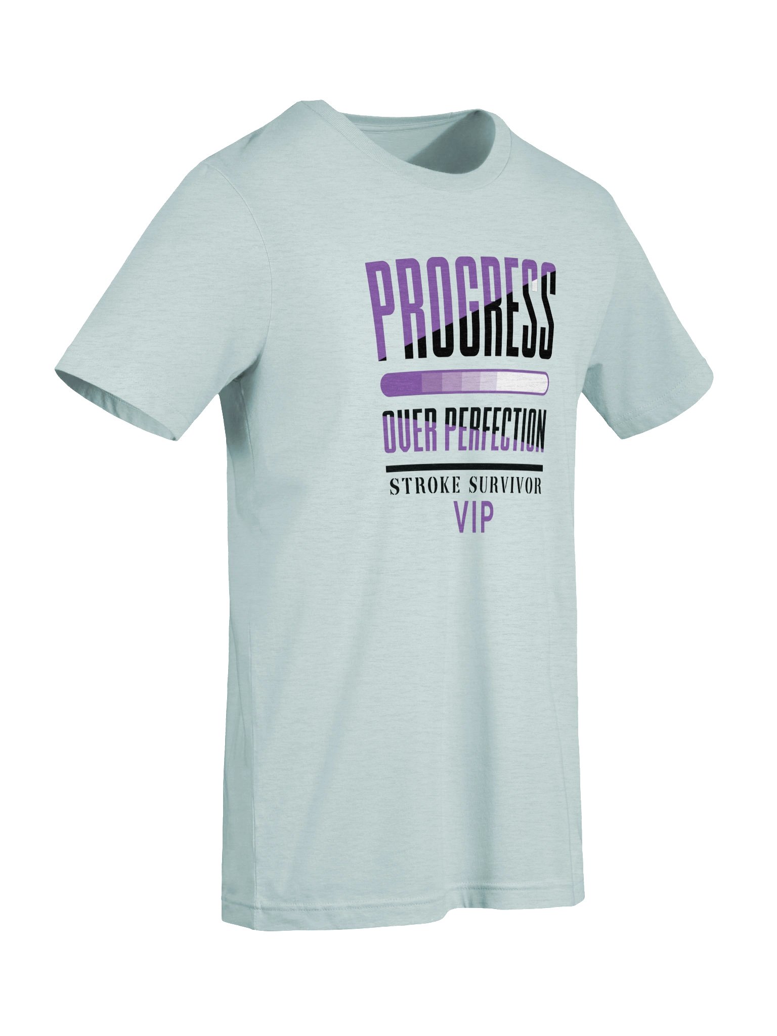 Progress Over Perfection | Stroke Survivor VIP T-Shirt product image (74)