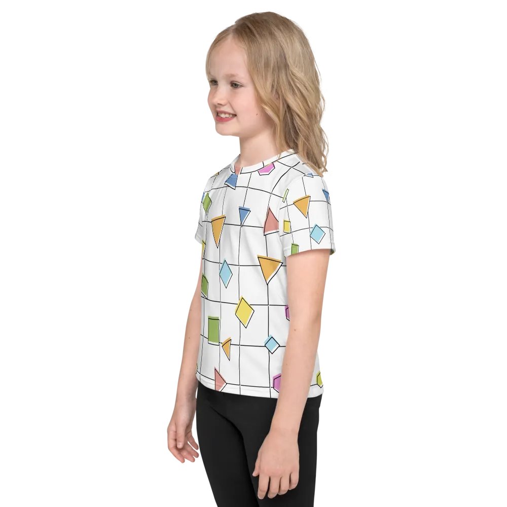 All-Over Print Kids Crew Neck T-Shirt product image (3)