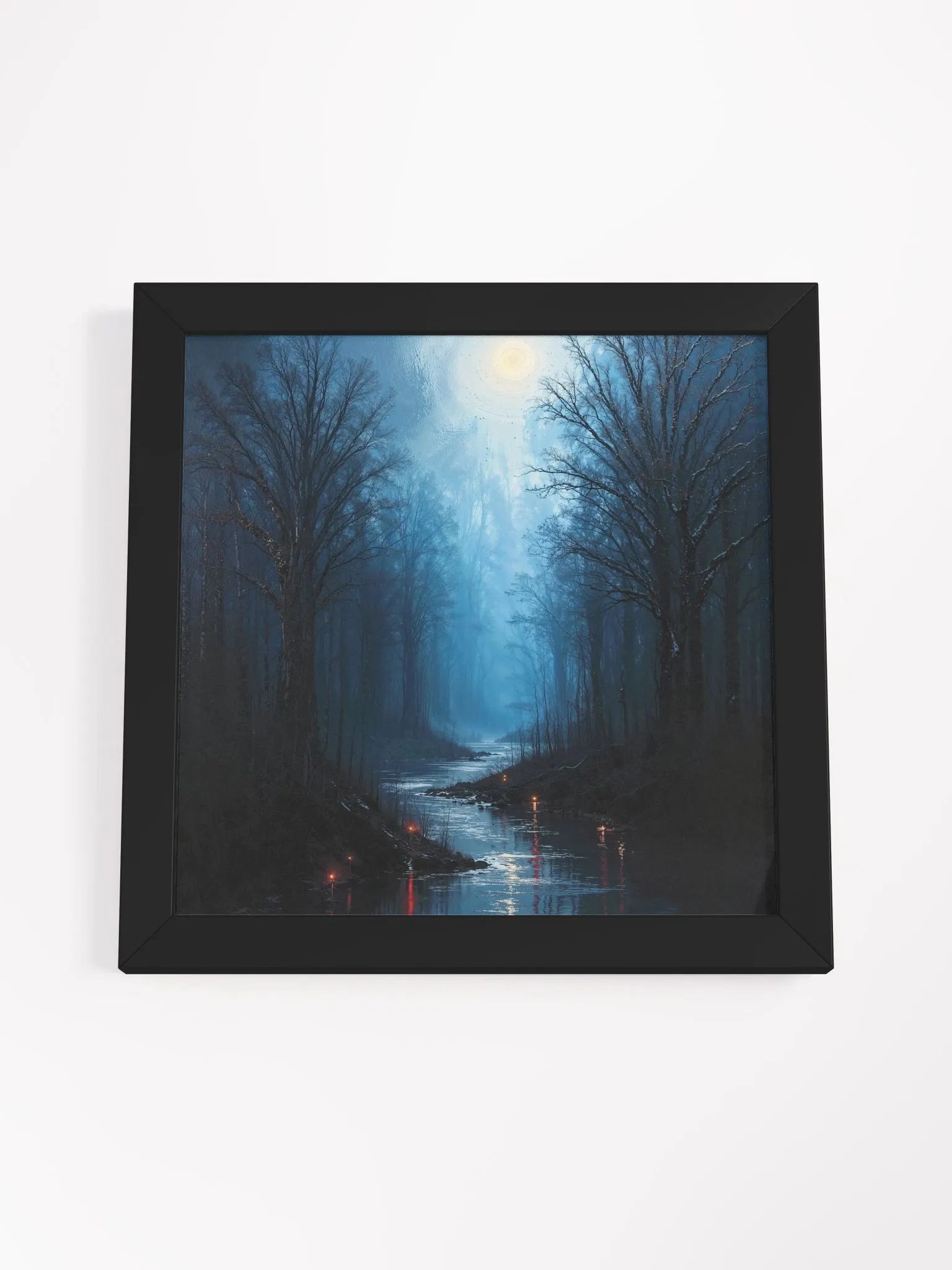 Moonlit Stream Framed Print product image (11)