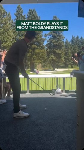 Matt Boldy is a multi-sport superstar 🤯⛳️

🎥: @acchampionship 

#minnesotawild #nhl