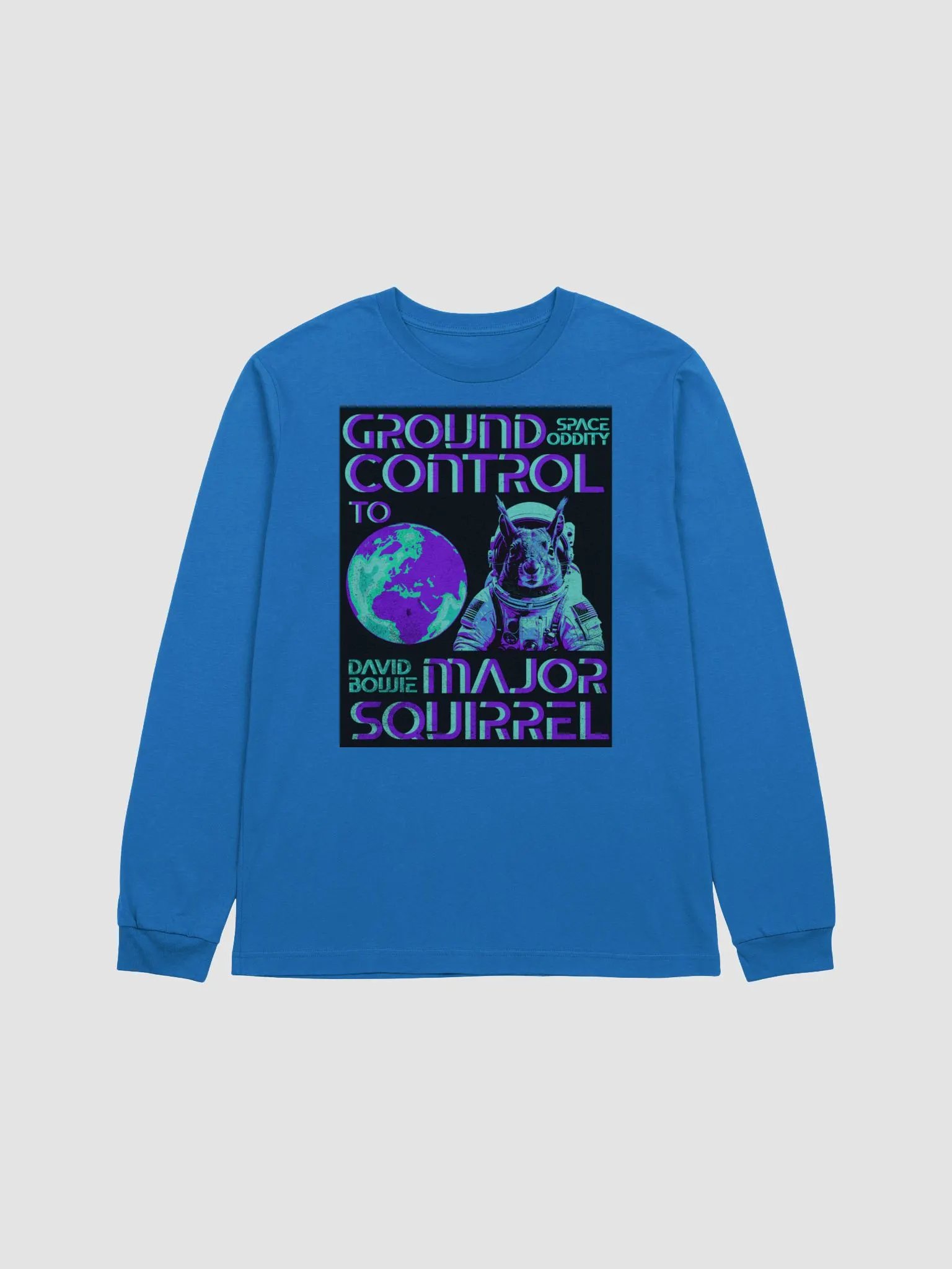 Galactic Squirrel Long Sleeve Tee product image (1)