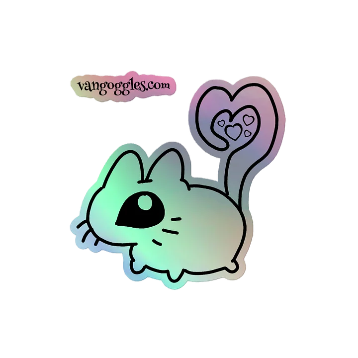 holographic vanny sticker product image (2)