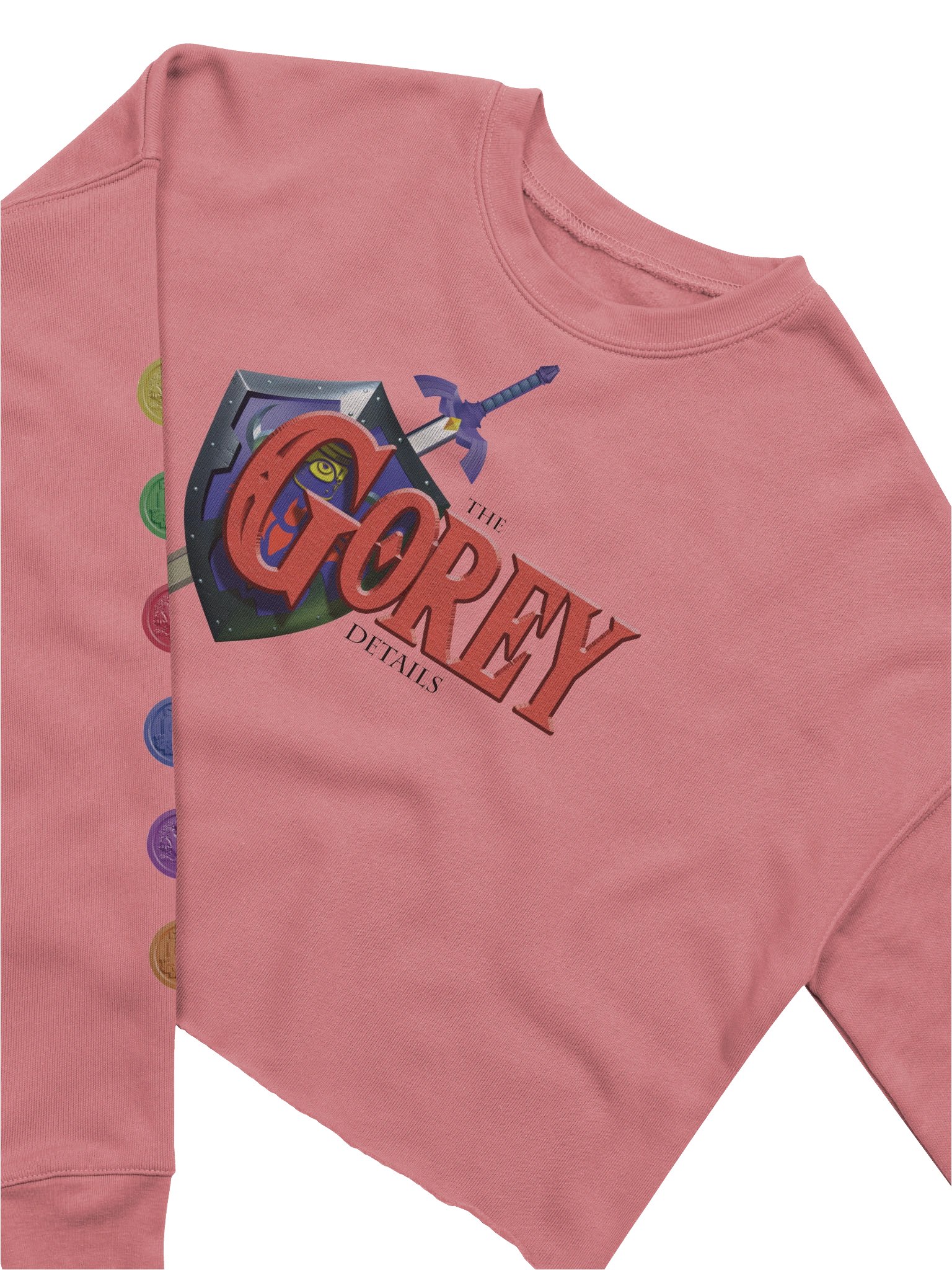 Hero of Time - Bella+Canvas Women's Fleece Crop Sweatshirt product image (17)