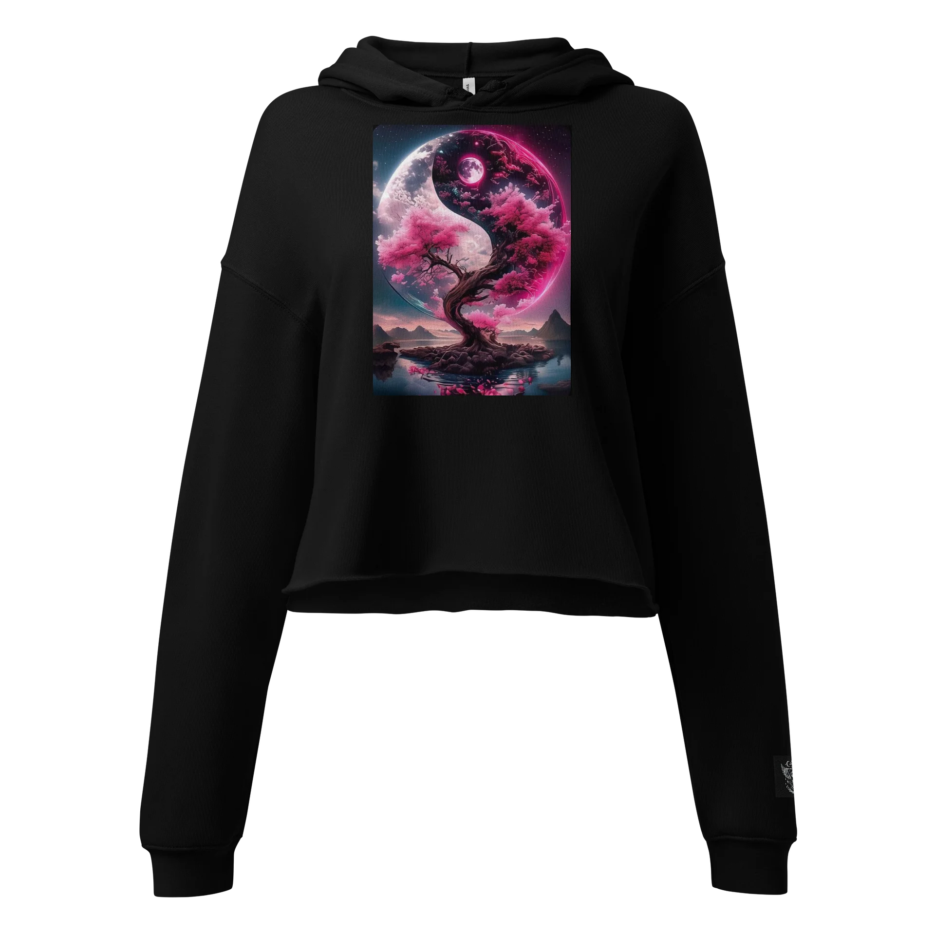 Celestial Harmony Crop Hoodie product image (1)