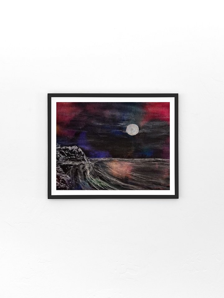 Moonlit Lake Print product image (1)