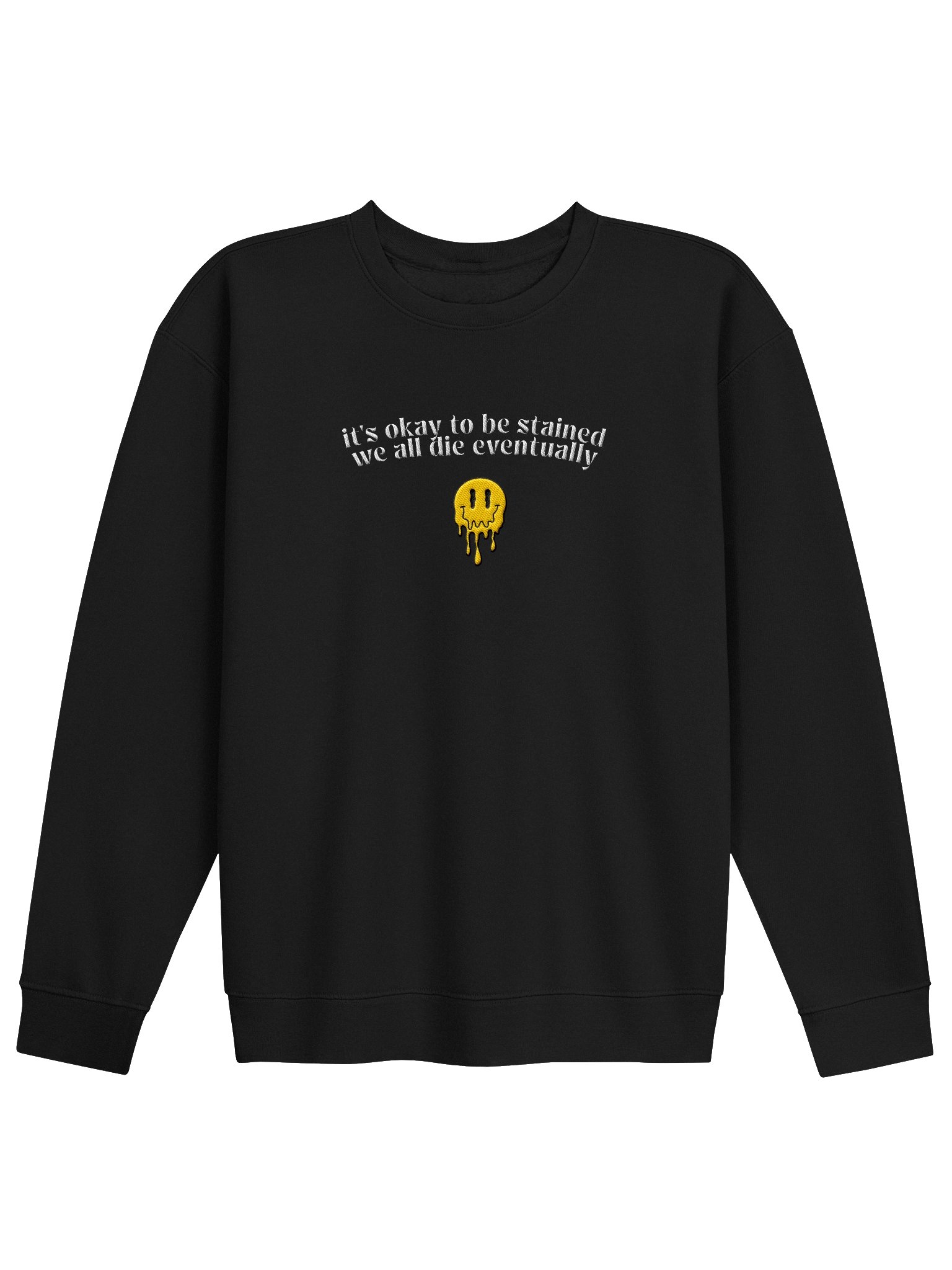 Smile! Sweatshirt (Embroidered) product image (1)