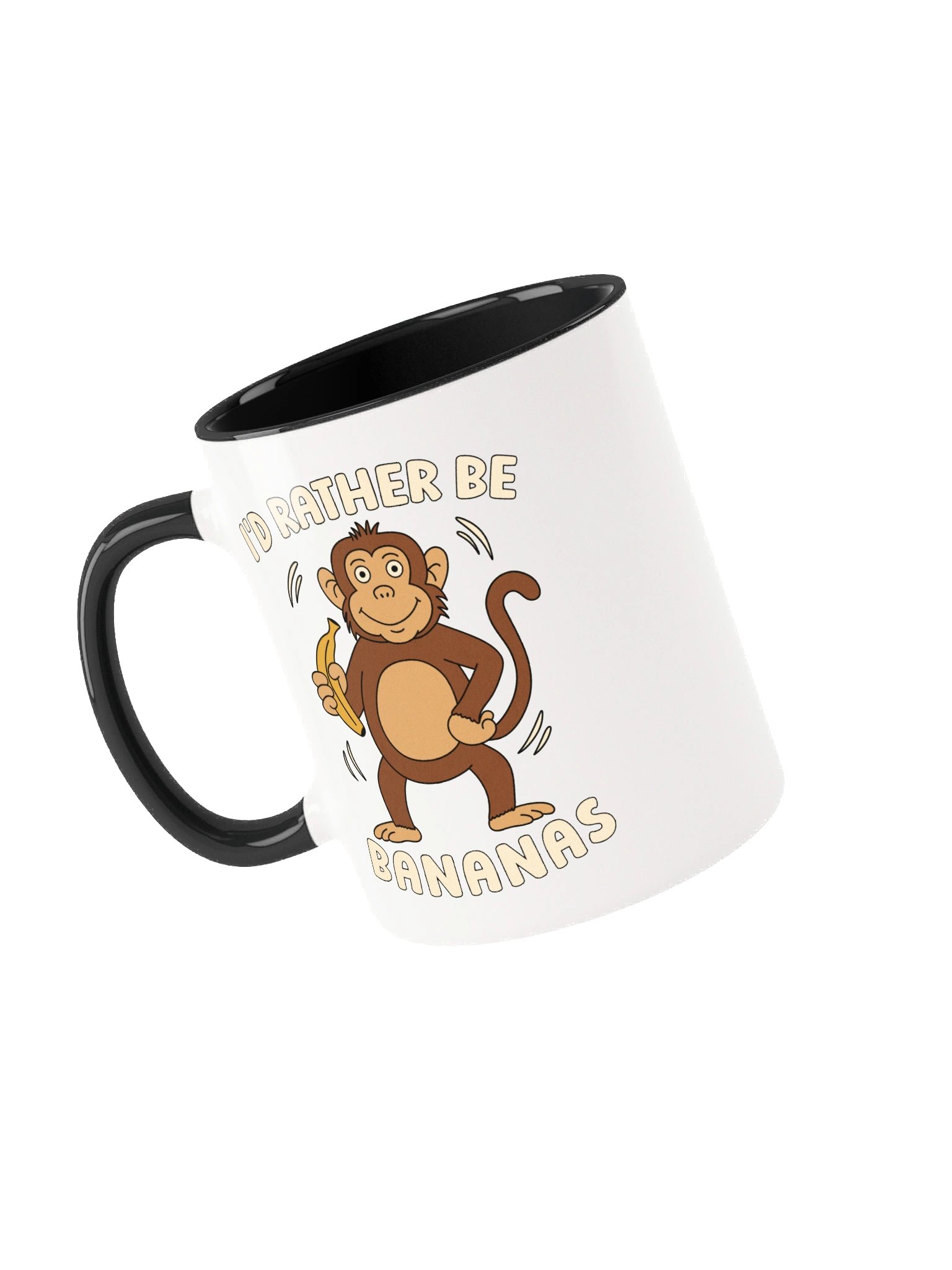 I'd Rather Be Bananas Monkey Mug product image (3)