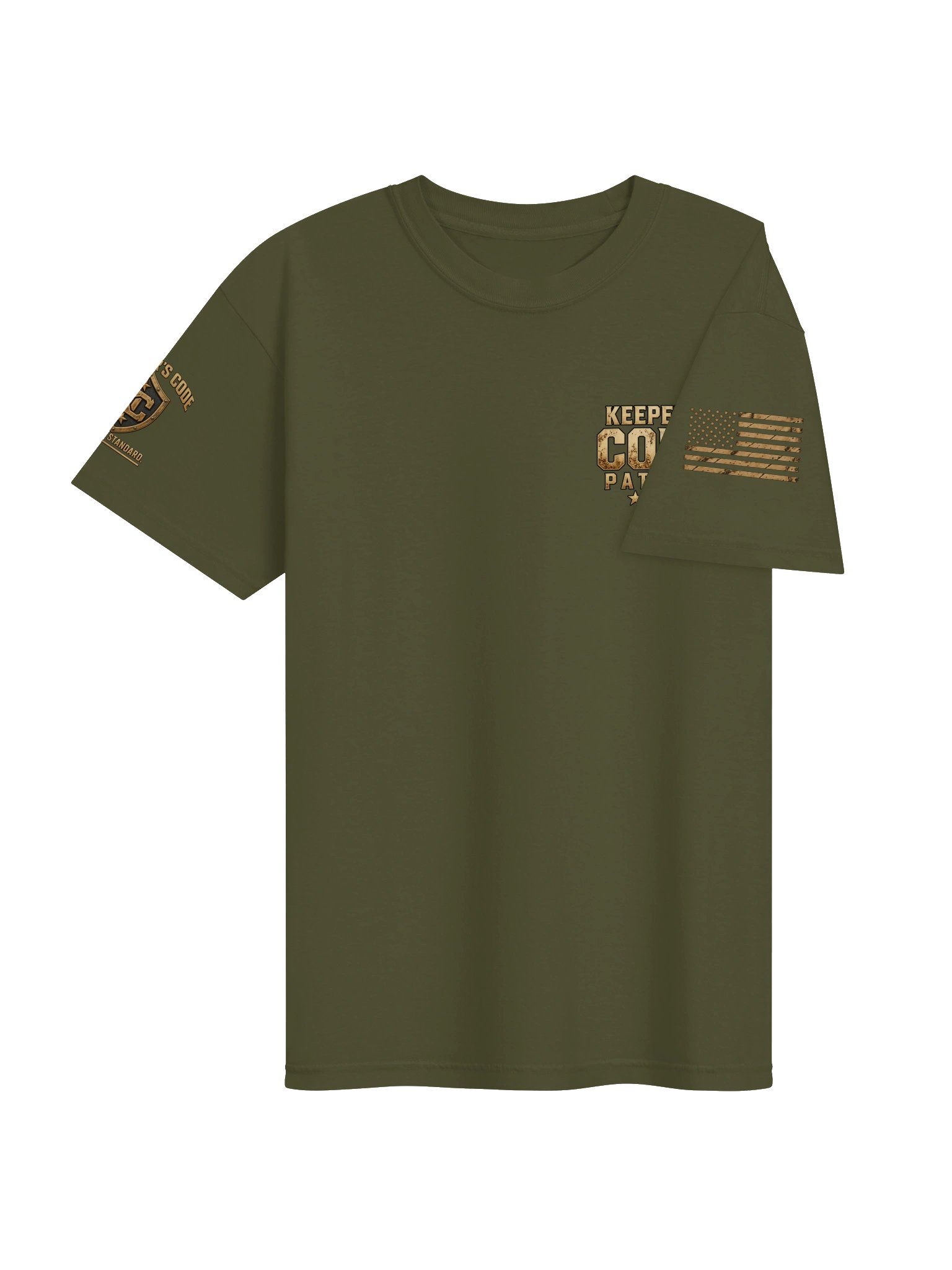 Keeper’s Code™ Men’s Second Amendment Eagle Patriotic T-Shirt product image (6)