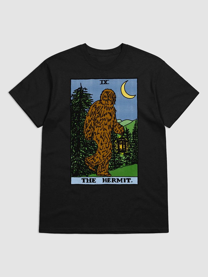 Bigfoot Hermit Tarot Card Shirt product image (4)
