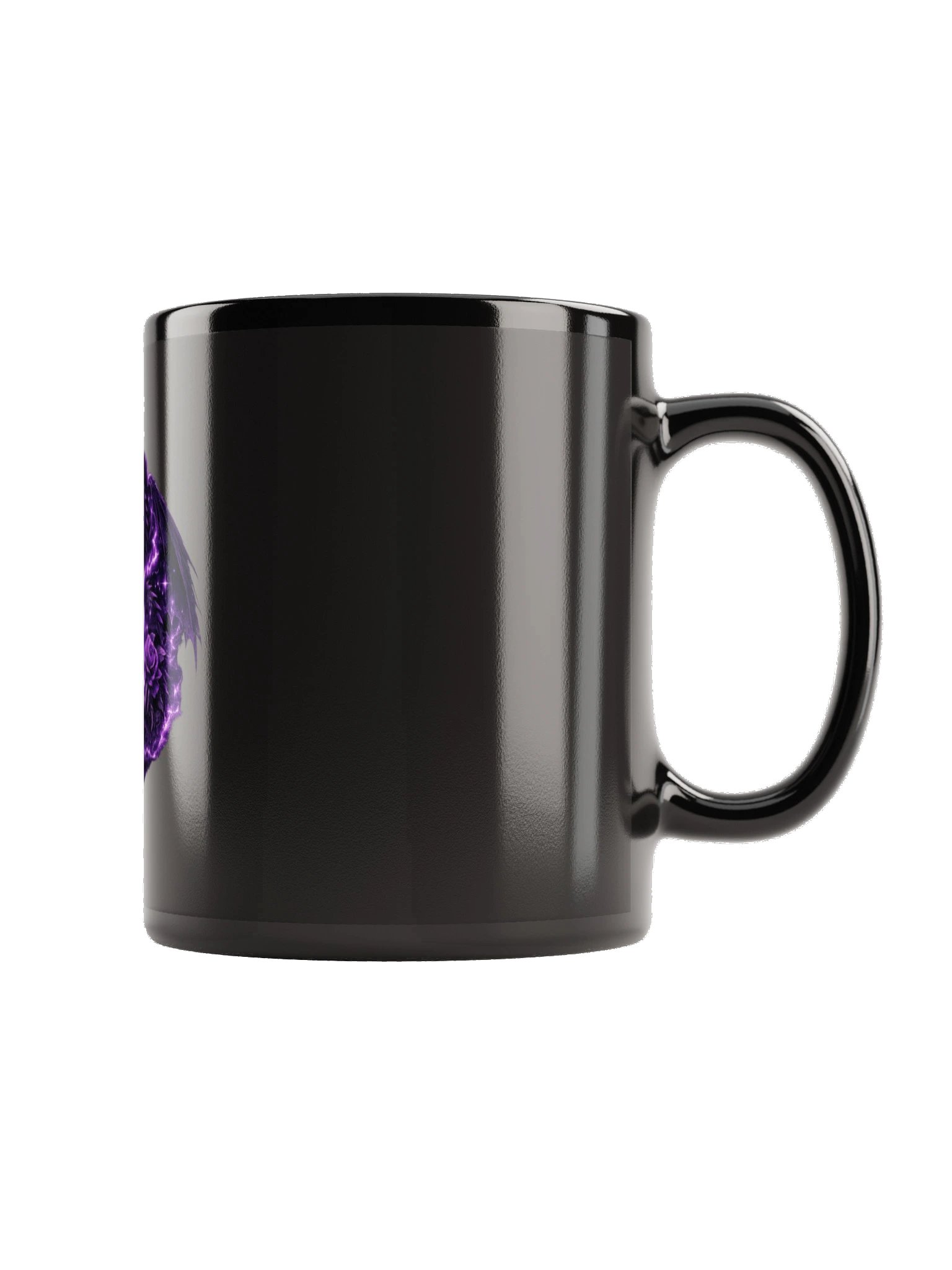 Celestial Dragon Black Glossy Mug product image (9)