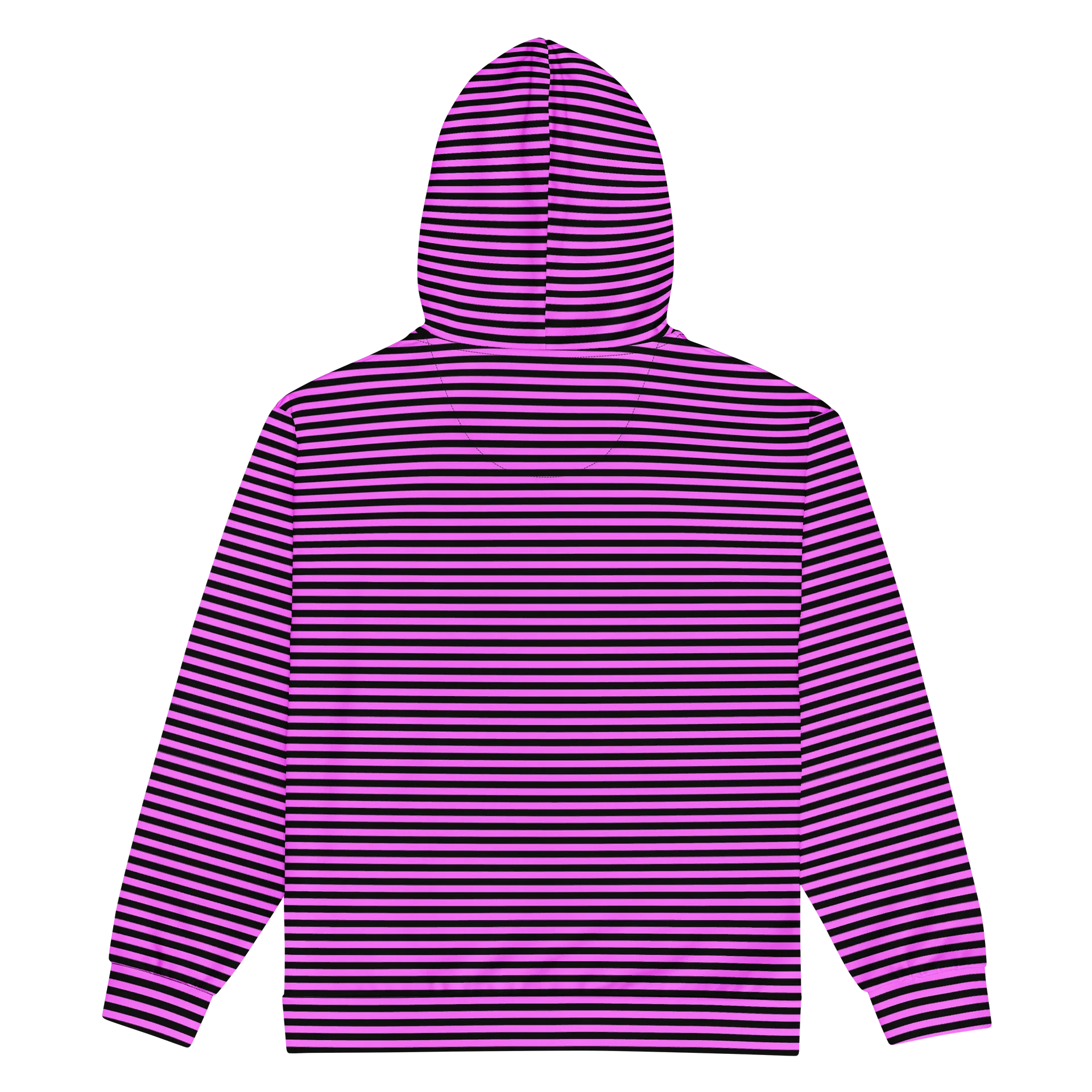 Blaque and Pink Stripped Hoodie product image (2)